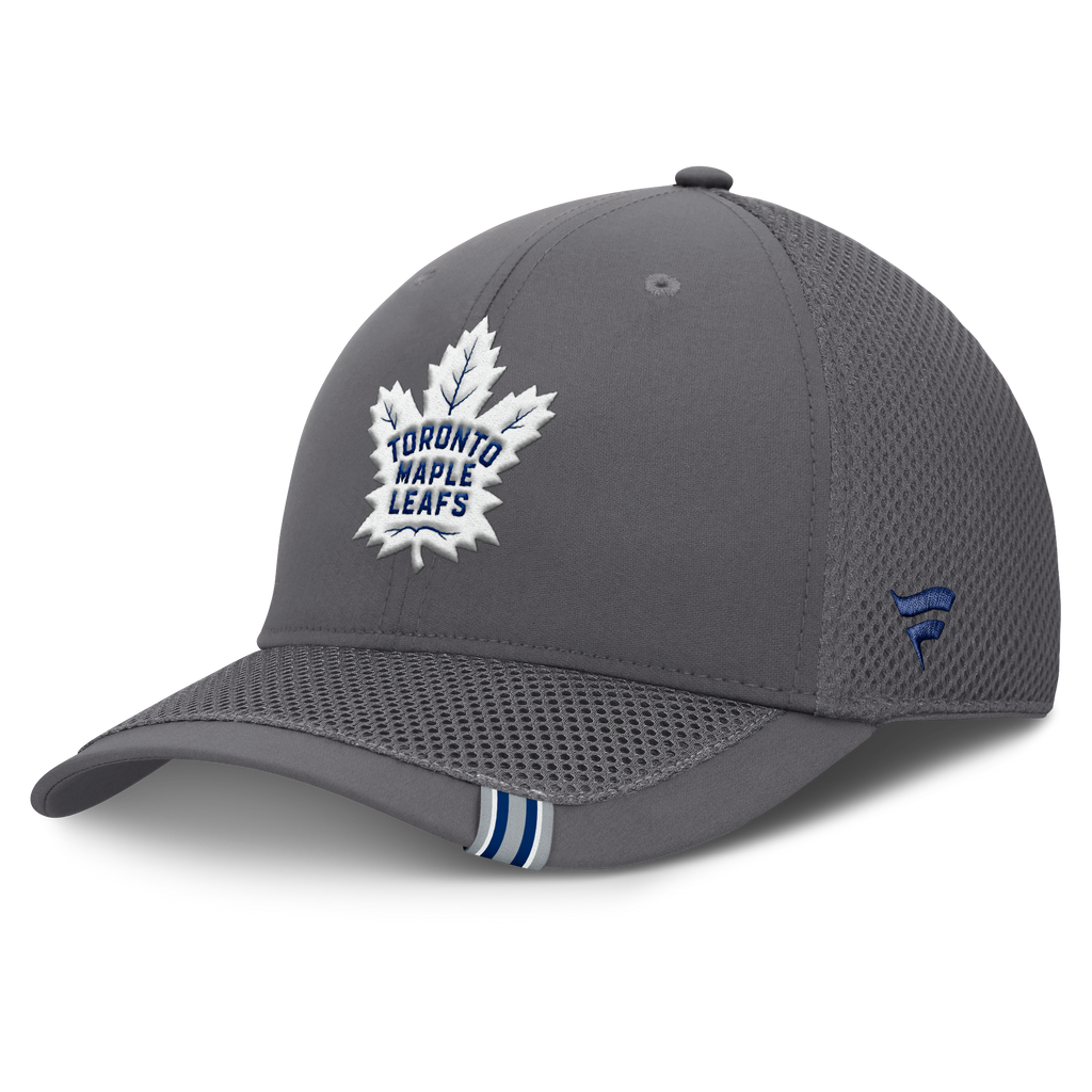 Fanatics Toronto Maple Leafs Clincher Team Stripes Flex Hat