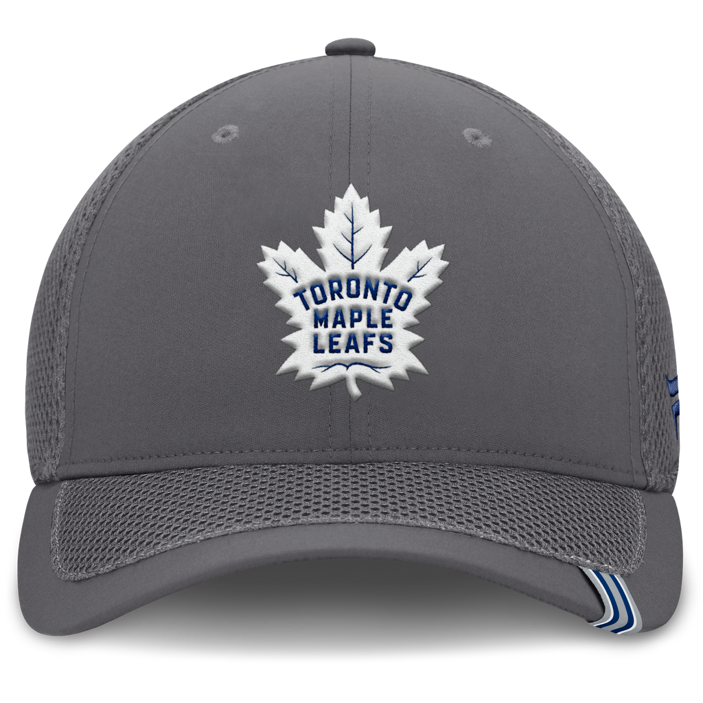 Fanatics Toronto Maple Leafs Clincher Team Stripes Flex Hat