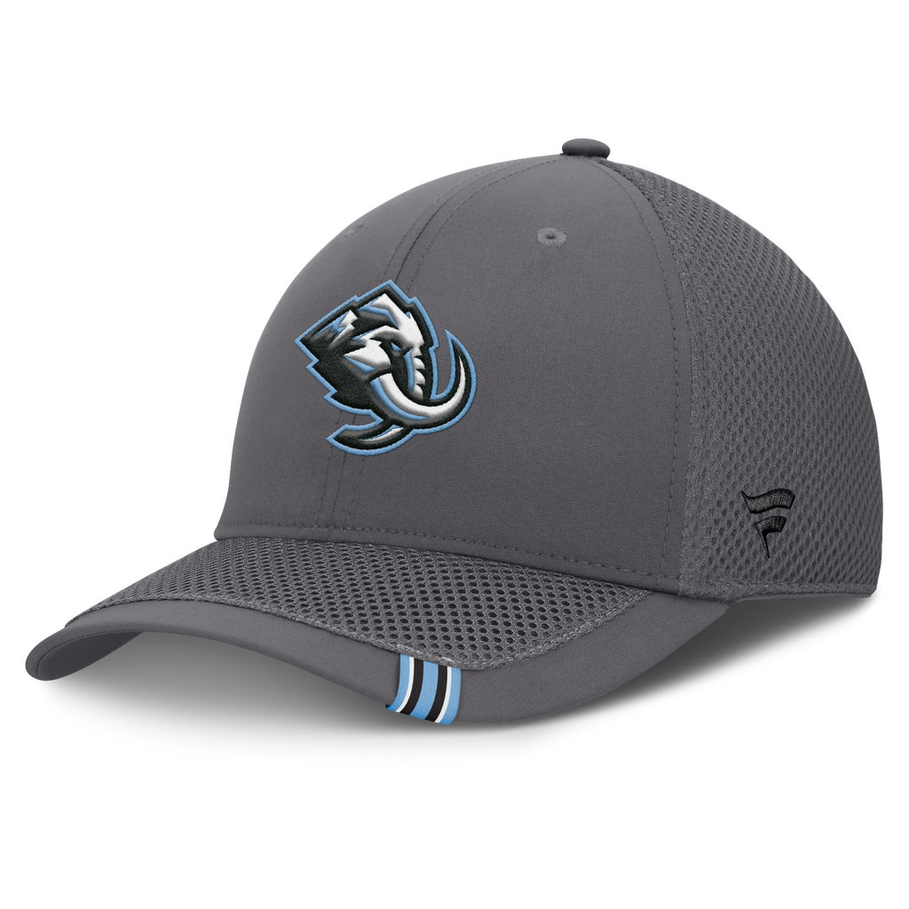 Fanatics Utah Mammoth Clincher Team Stripes Flex Hat