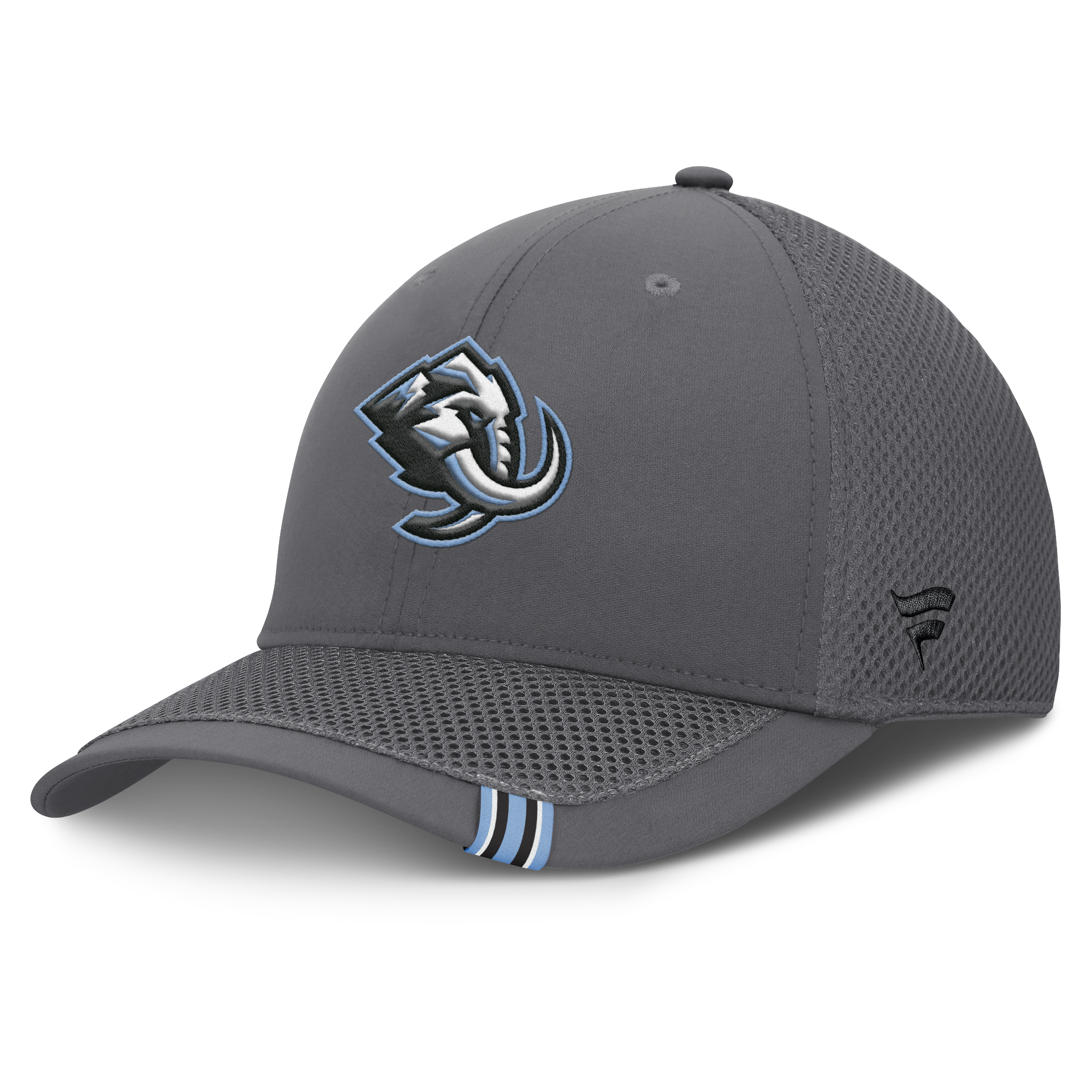 Fanatics Utah Mammoth Clincher Team Stripes Flex Hat