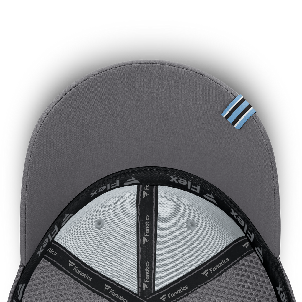 Fanatics Utah Mammoth Clincher Team Stripes Flex Hat