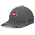 Fanatics Montreal Canadiens Clincher Team Stripes Flex Hat