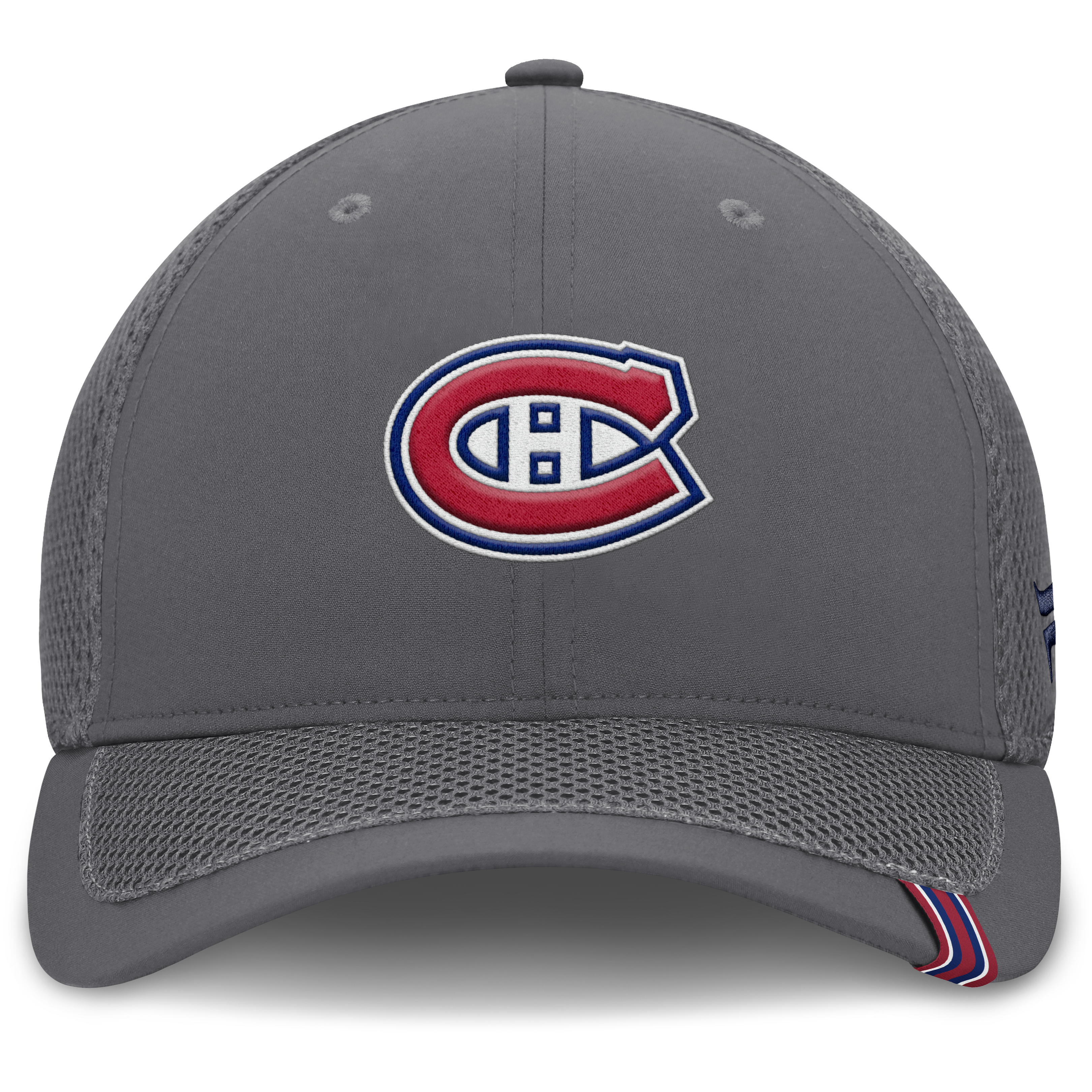 Fanatics Montreal Canadiens Clincher Team Stripes Flex Hat