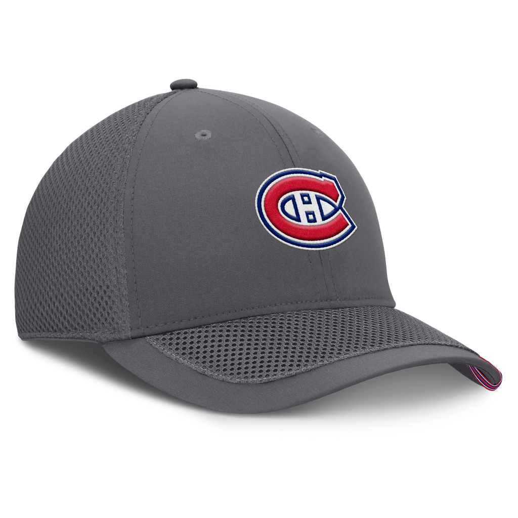 Fanatics Montreal Canadiens Clincher Team Stripes Flex Hat