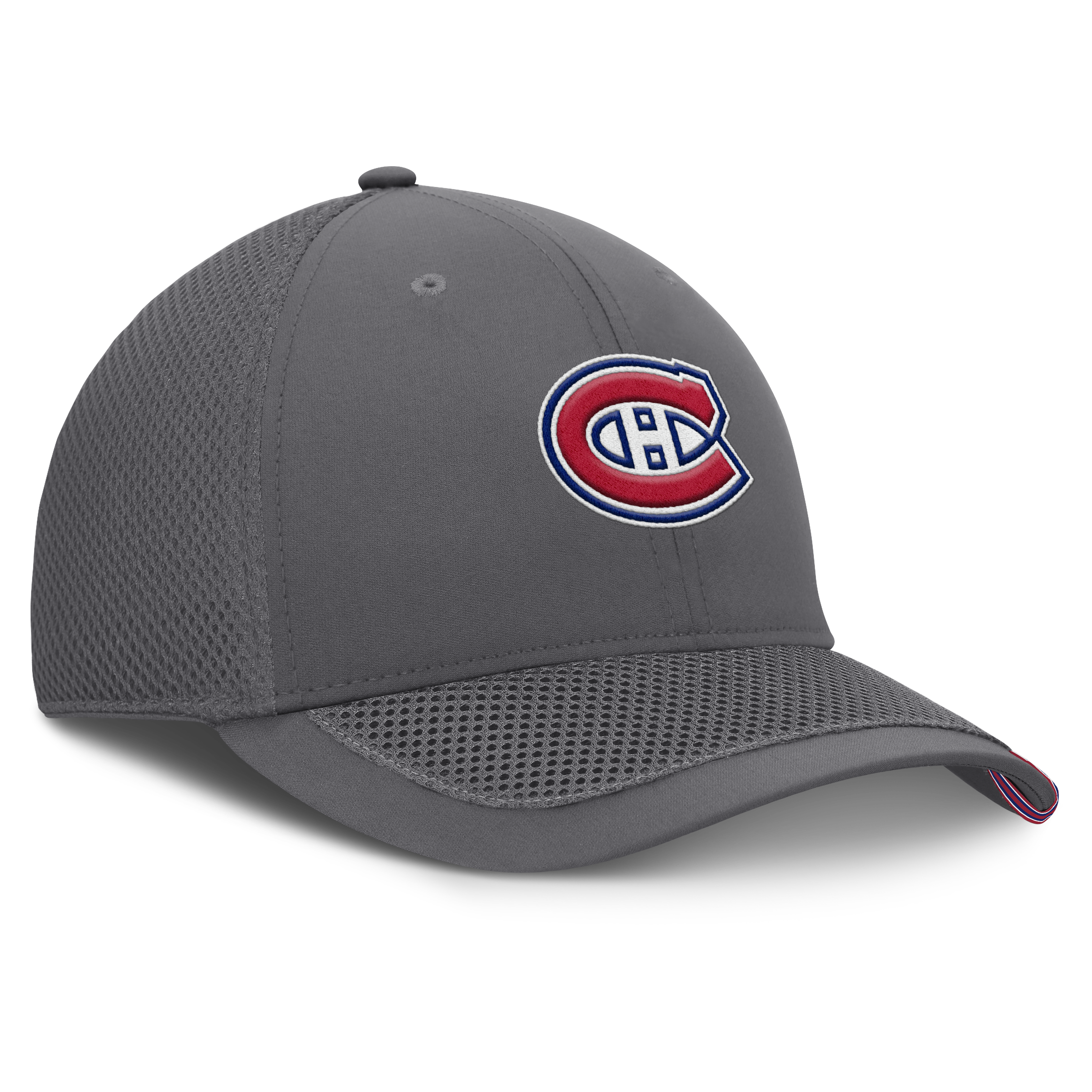 Fanatics Montreal Canadiens Clincher Team Stripes Flex Hat
