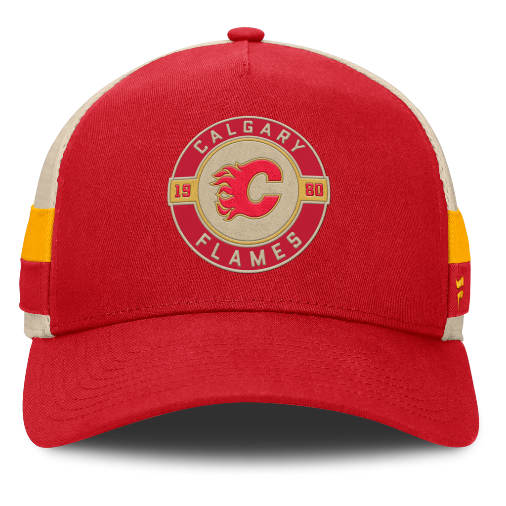 Fanatics Calgary Flames Prestige A-Frame Adjustable Hat