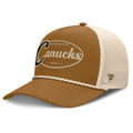 Fanatics Vancouver Canucks Heritage Fetch A-Frame Trucker Adjustable Hat