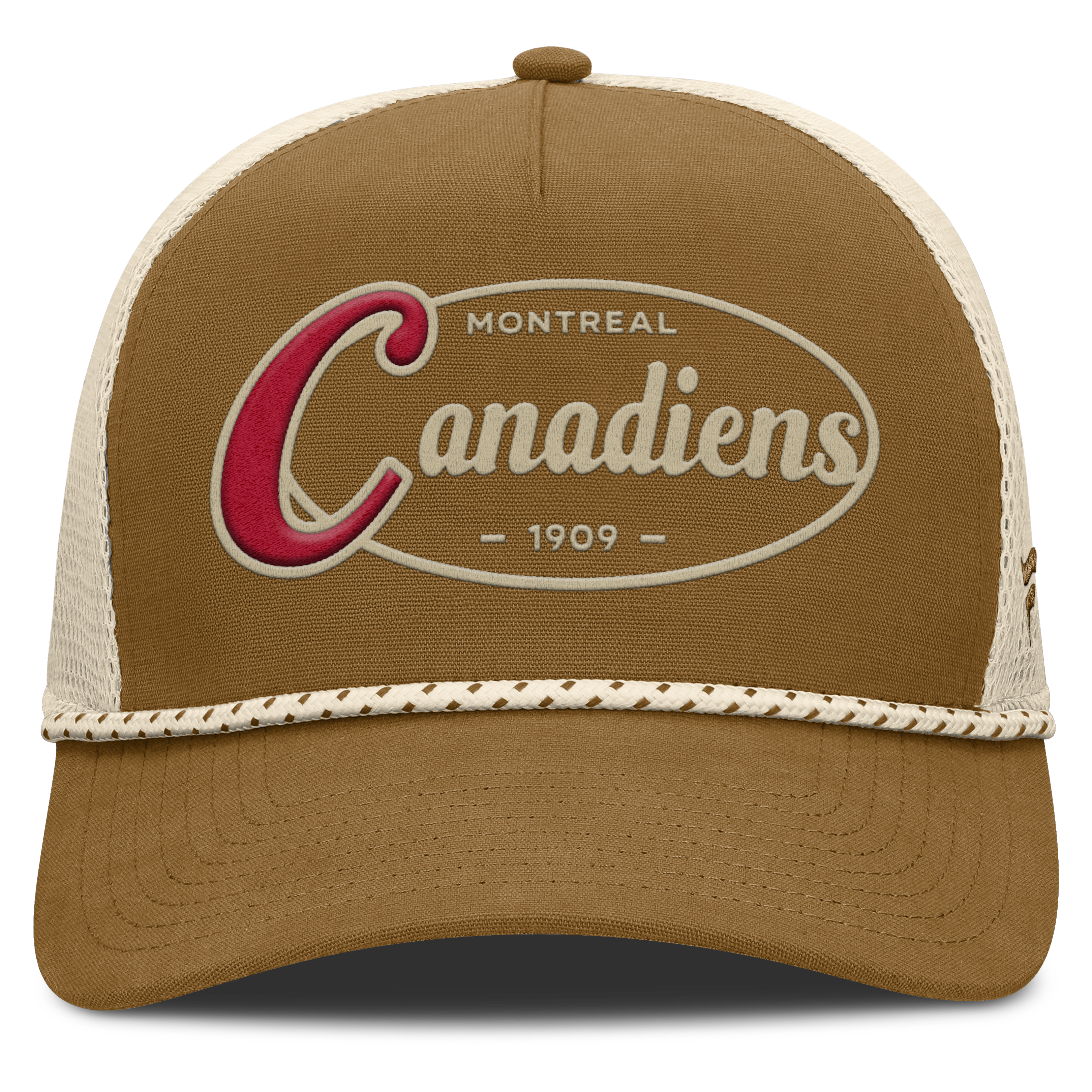 Fanatics Montreal Canadiens Heritage Fetch A-Frame Trucker Adjustable Hat