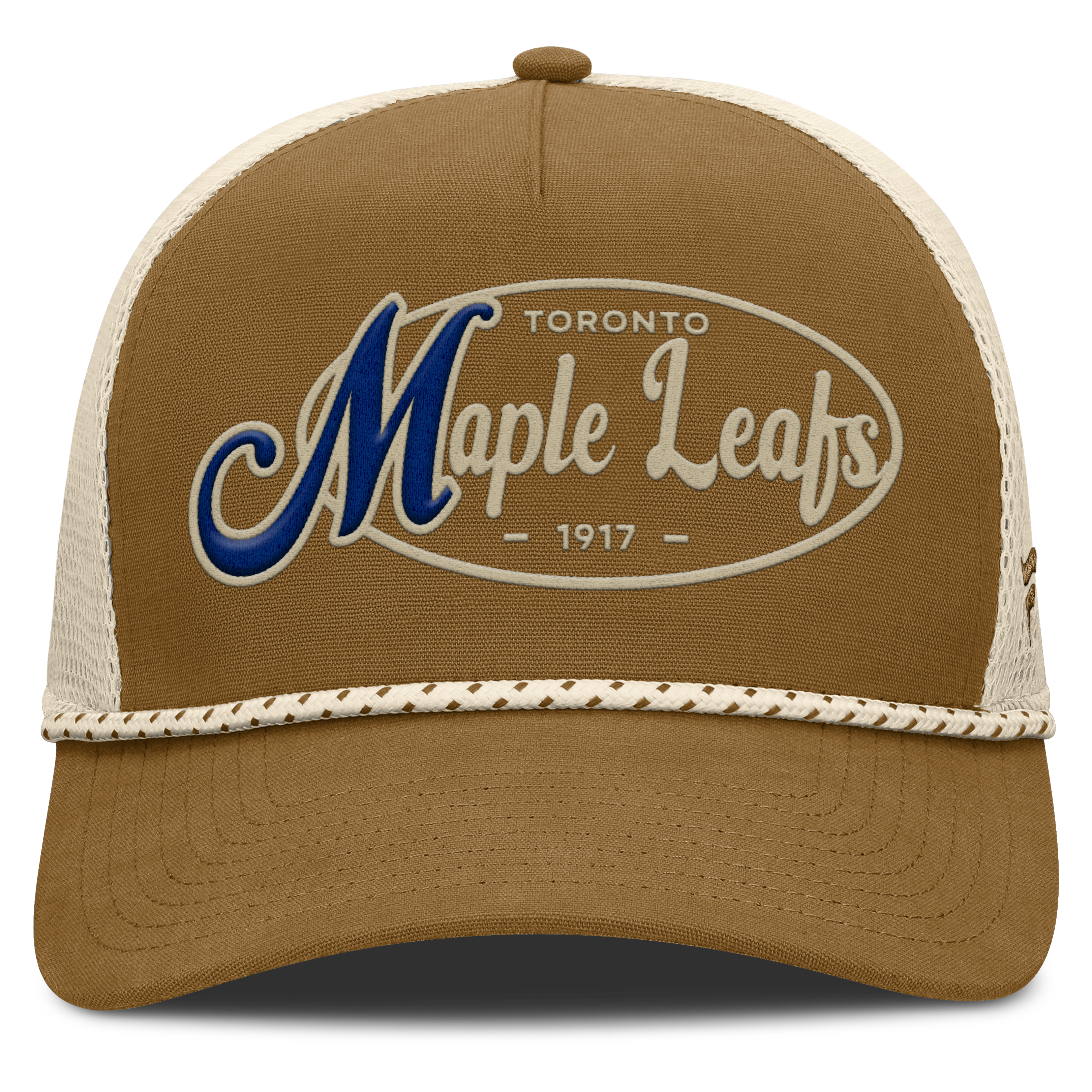 Fanatics Toronto Maple Leafs Heritage Fetch A-Frame Trucker Adjustable Hat