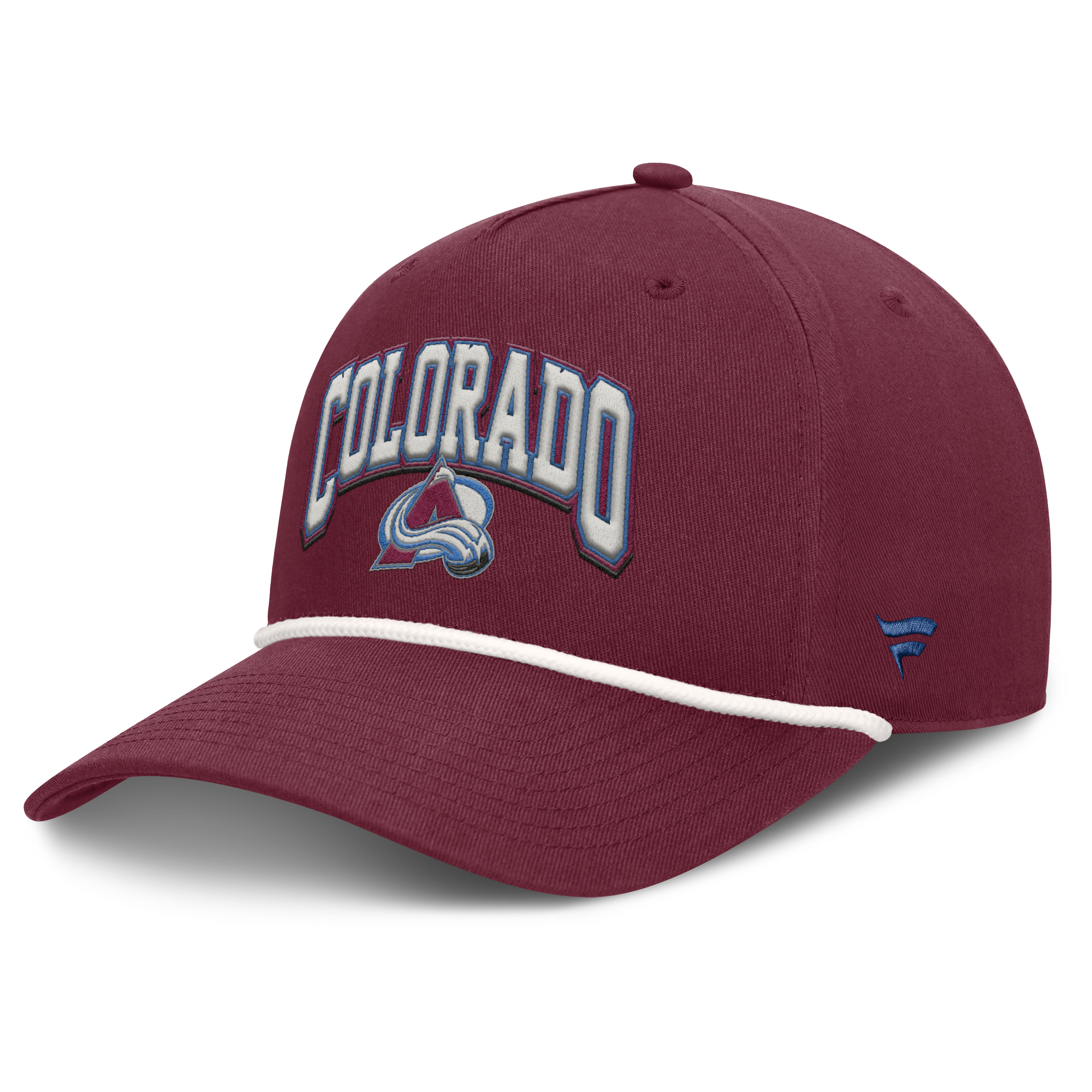 Fanatics Colorado Avalanche Decades Collection A-Frame Rope Adjustable Hat