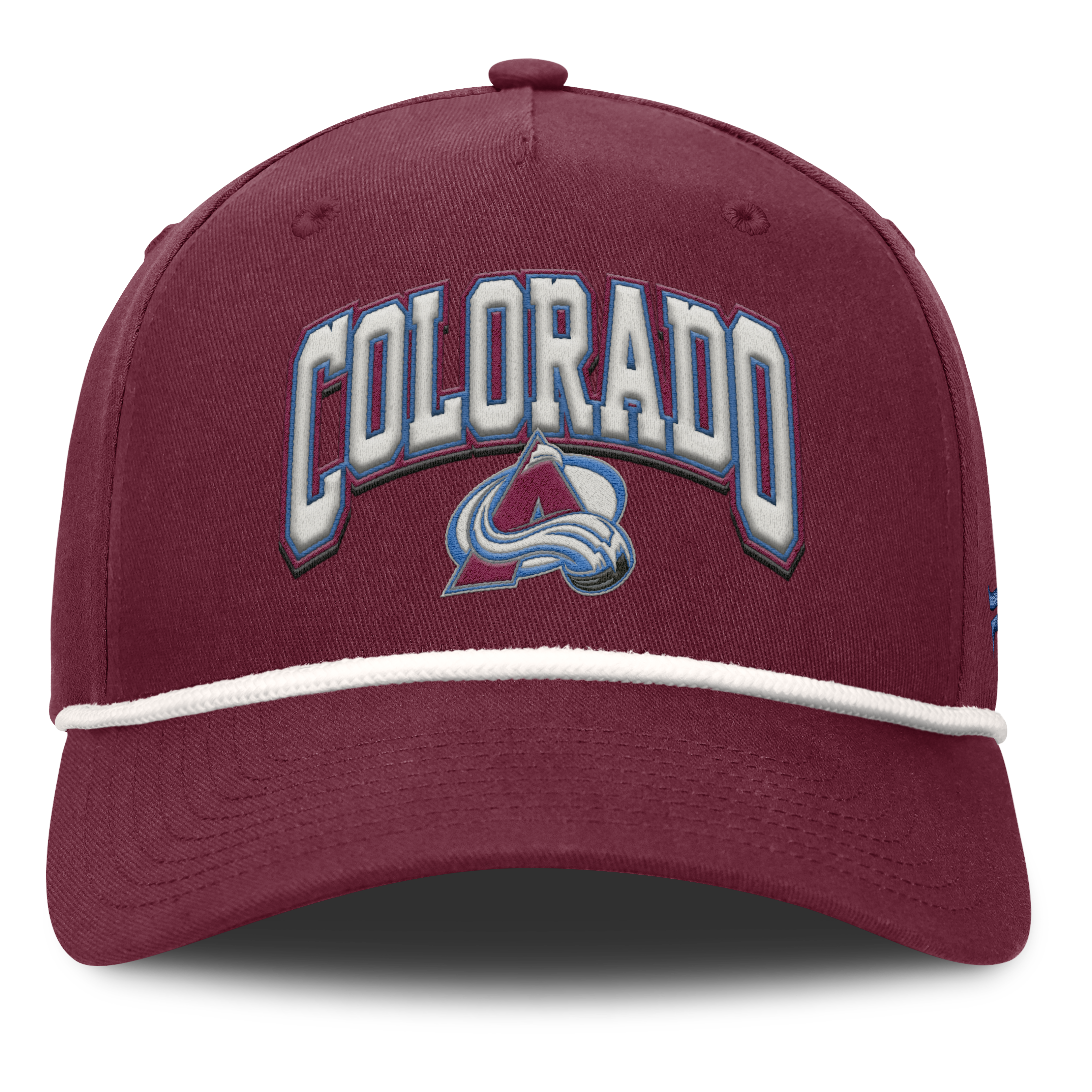 Fanatics Colorado Avalanche Decades Collection A-Frame Rope Adjustable Hat