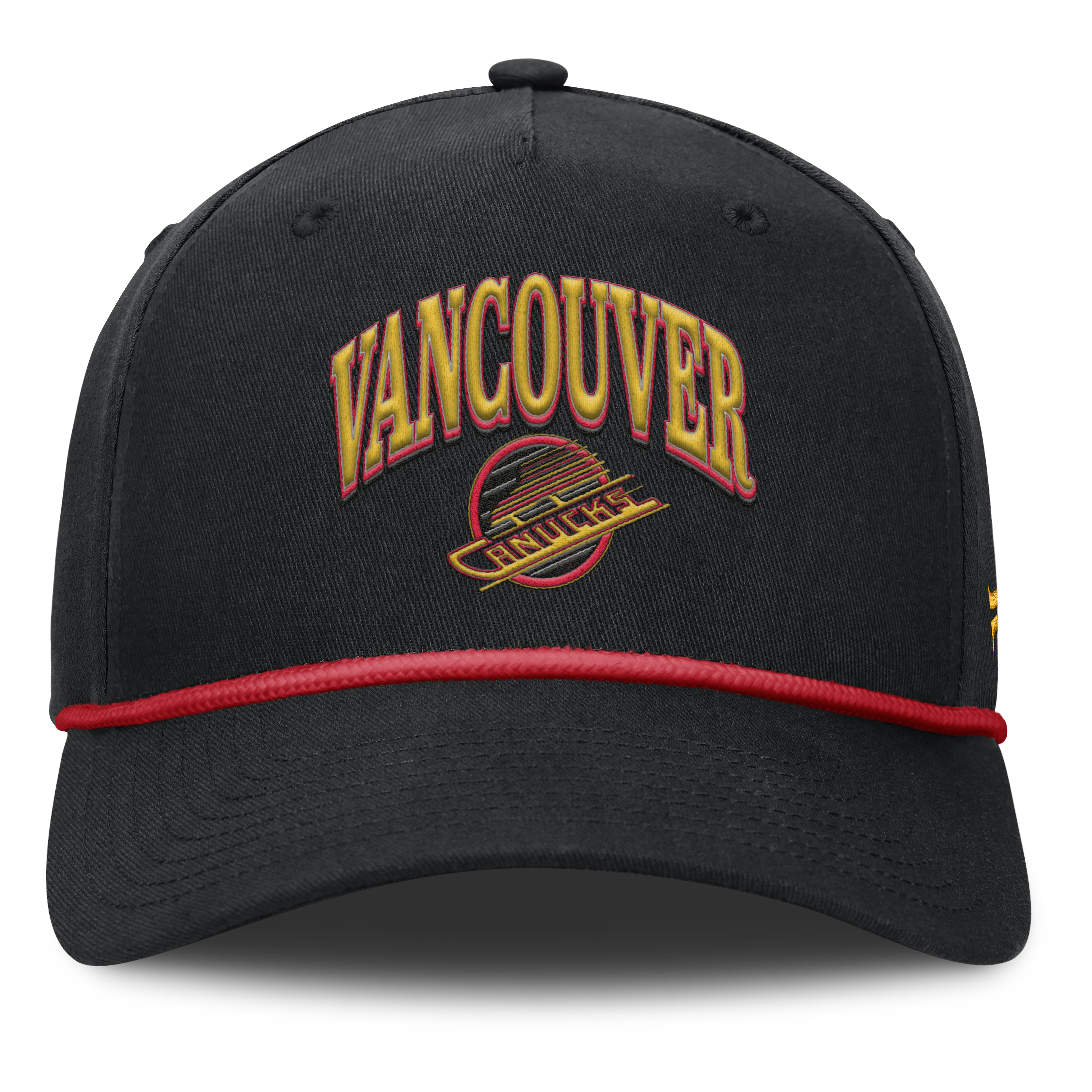 Fanatics Vancouver Canucks Decades Collection A-Frame Rope Adjustable Hat