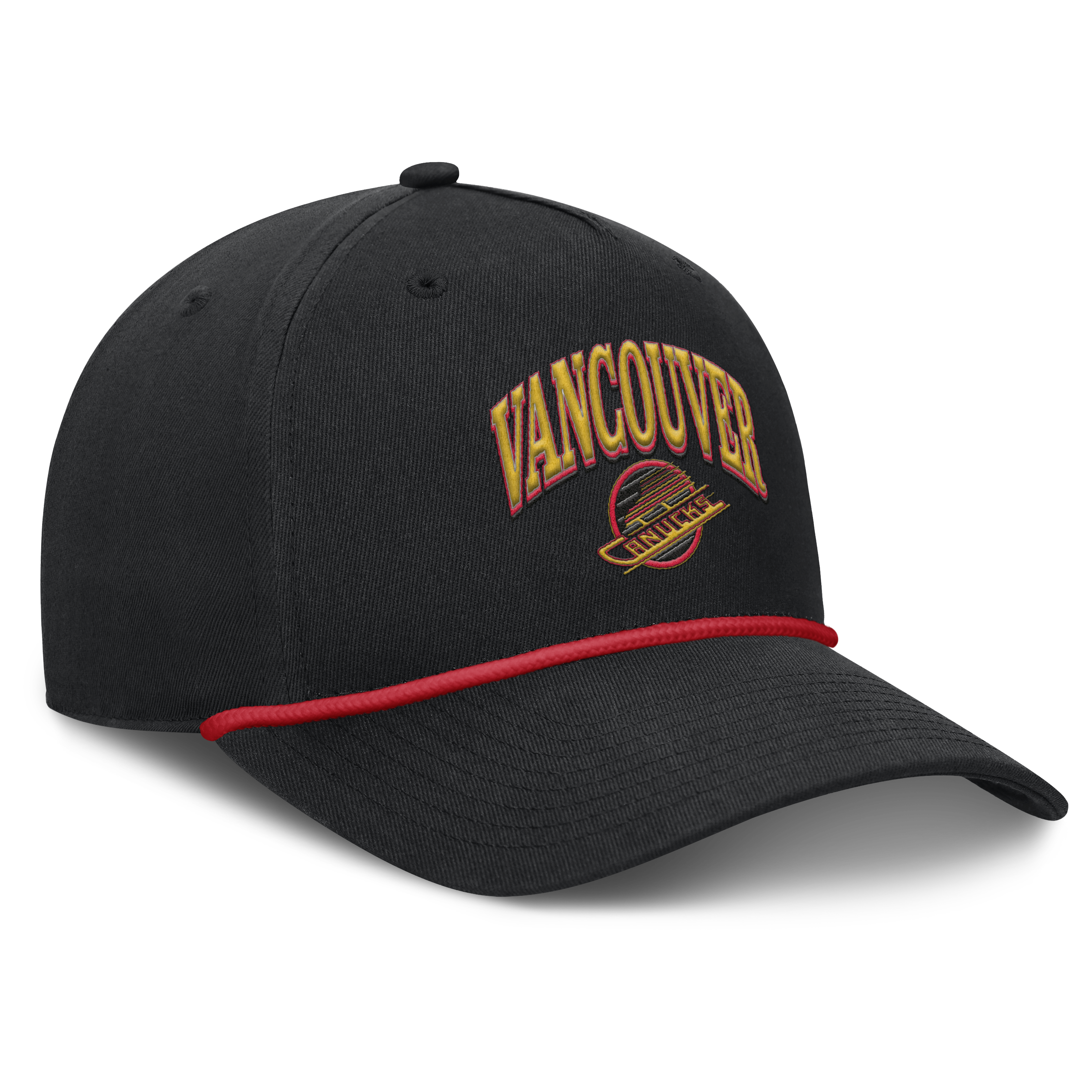 Fanatics Vancouver Canucks Decades Collection A-Frame Rope Adjustable Hat