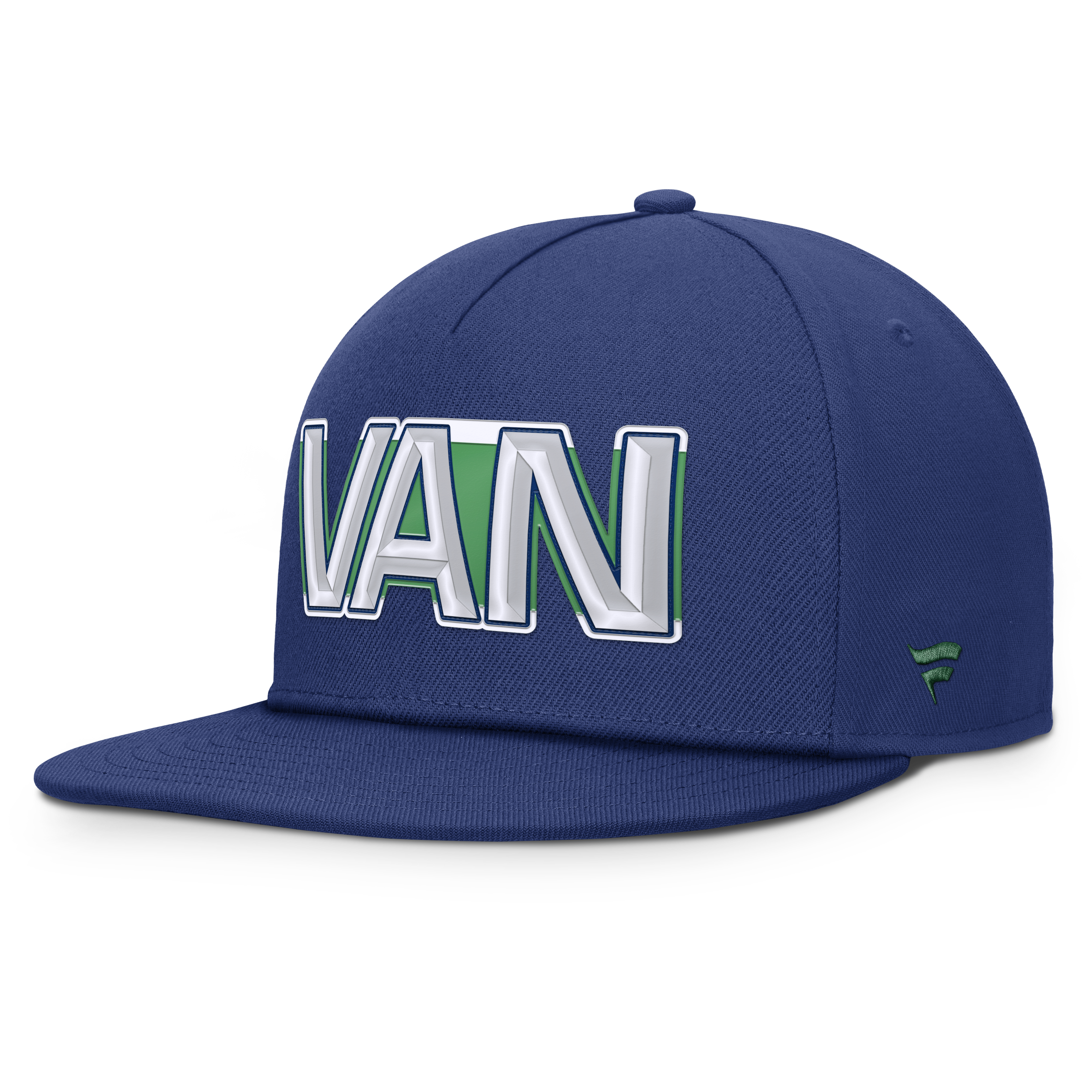 Fanatics Vancouver Canucks Authentic Pro Rink Team Code Snapback Hat