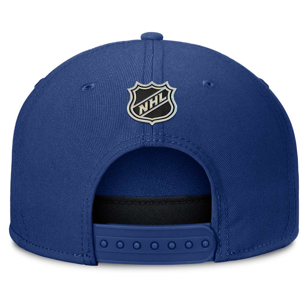 Fanatics Vancouver Canucks Authentic Pro Rink Team Code Snapback Hat