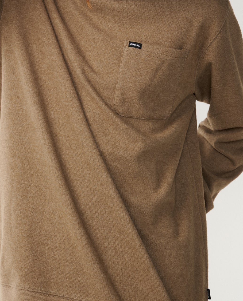 Rip Curl Men's Grid Crew - WALNUT