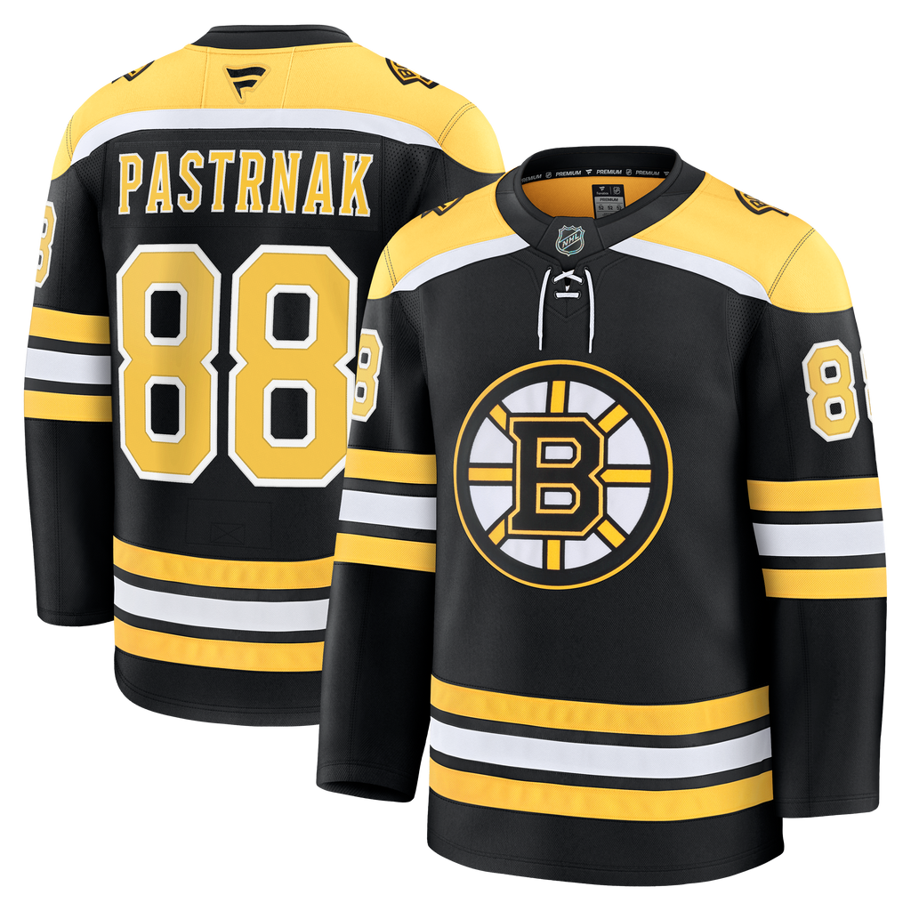 David Pastrnak Boston Bruins Home Premium Jersey
