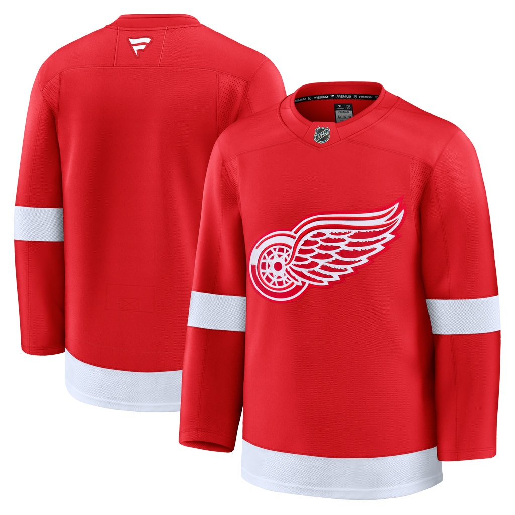Detroit Red Wings Home Premium Jersey - Blank