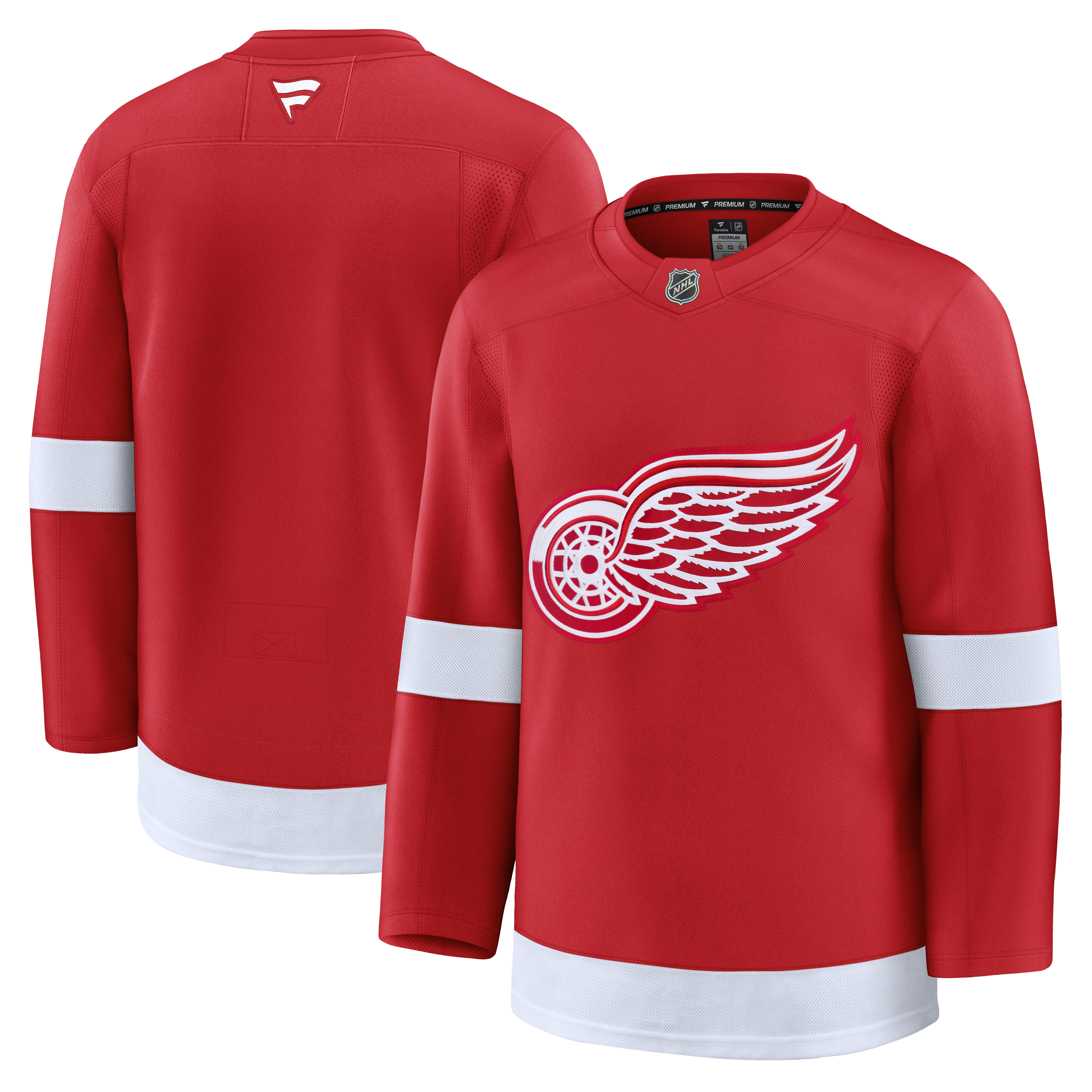 Detroit Red Wings Home Premium Jersey - Blank