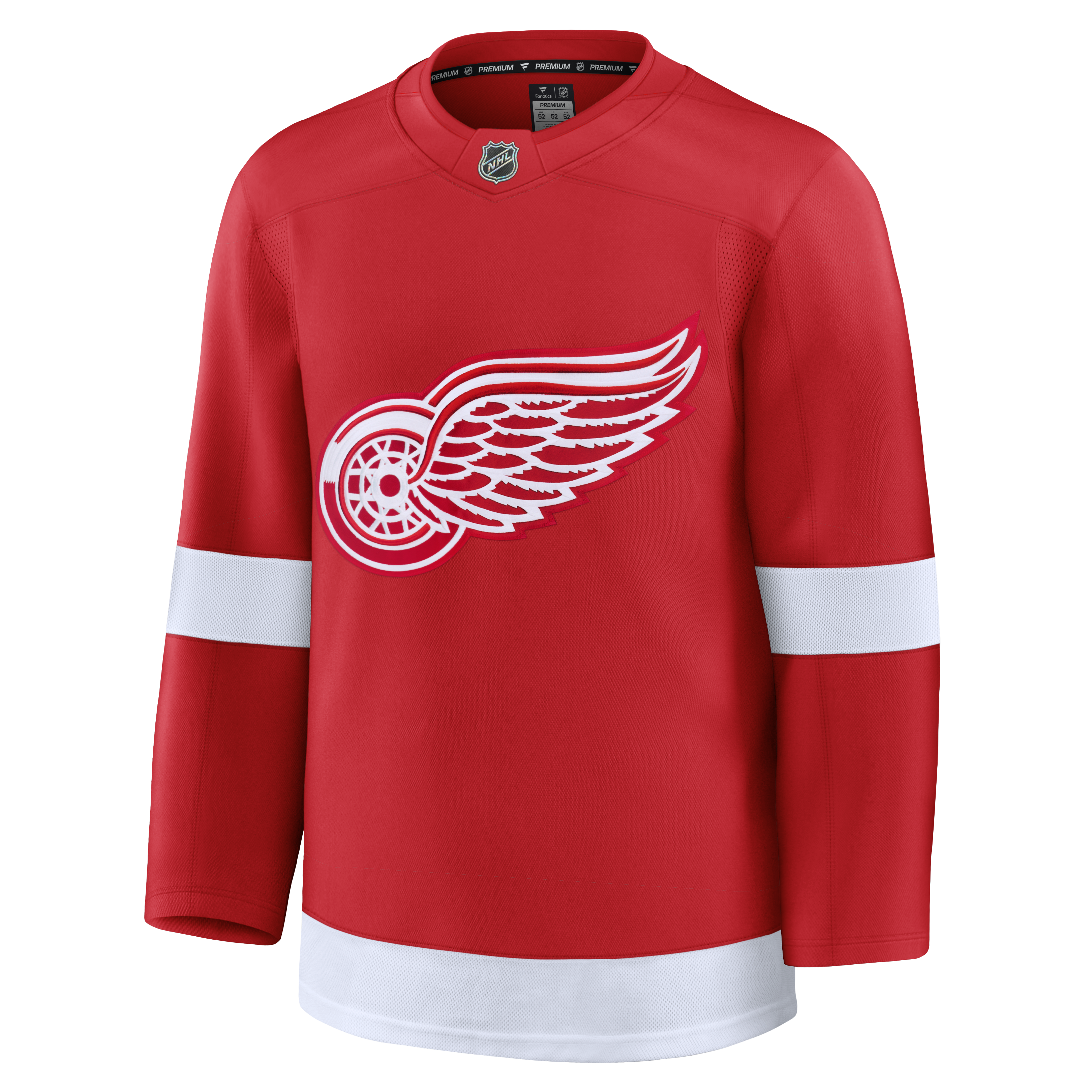 Detroit Red Wings Home Premium Jersey - Blank