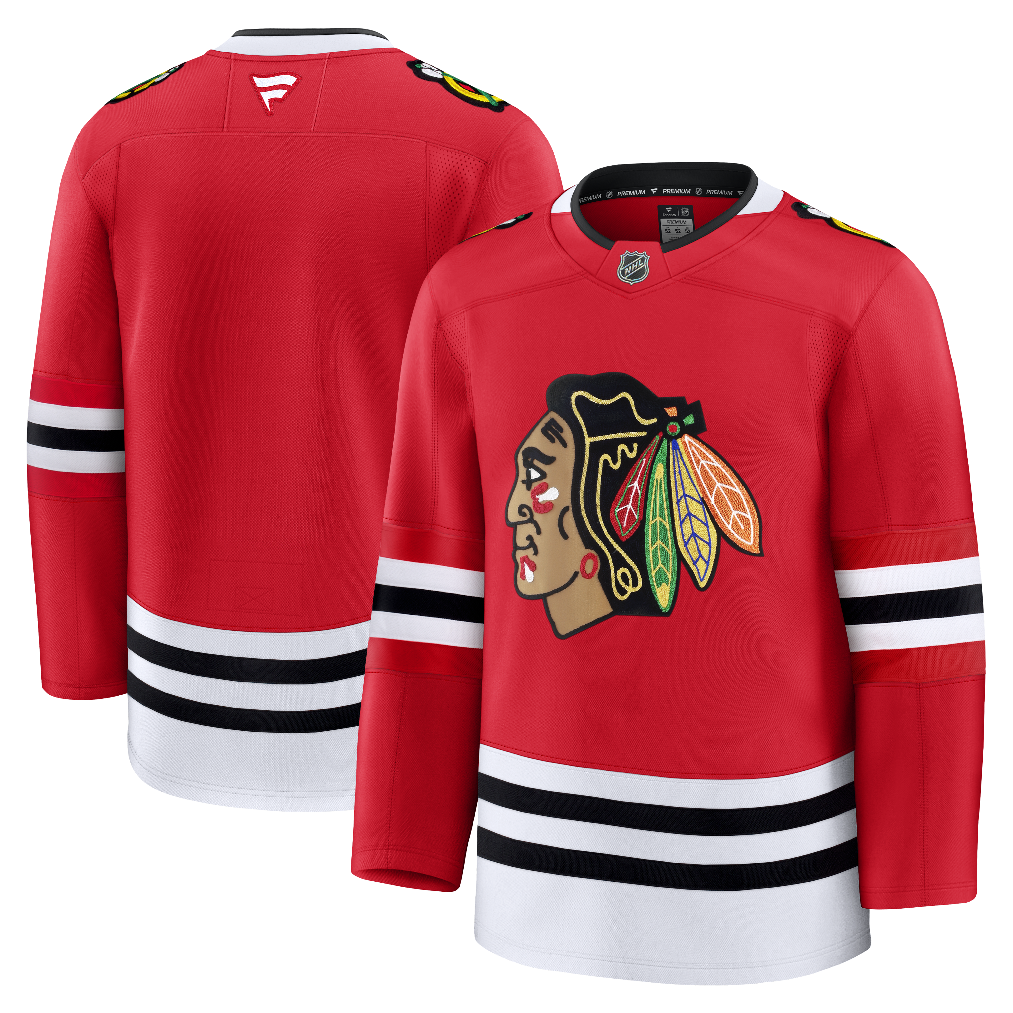 Chicago Blackhawks Premium Jerseys - Blank