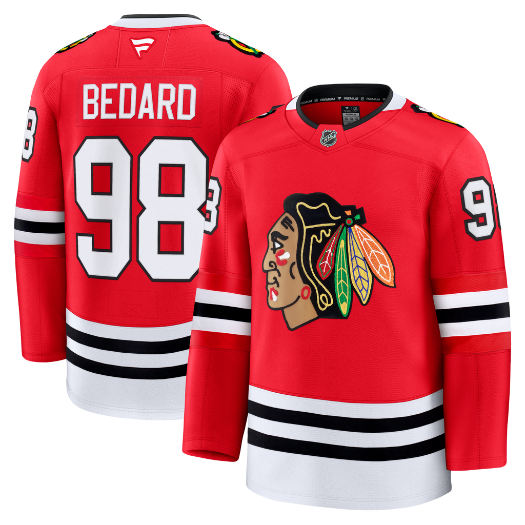Fanatics Chicago Blackhawks Home Premium Jersey - Connor Bedard