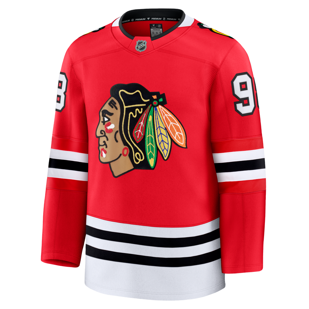 Fanatics Chicago Blackhawks Home Premium Jersey - Connor Bedard