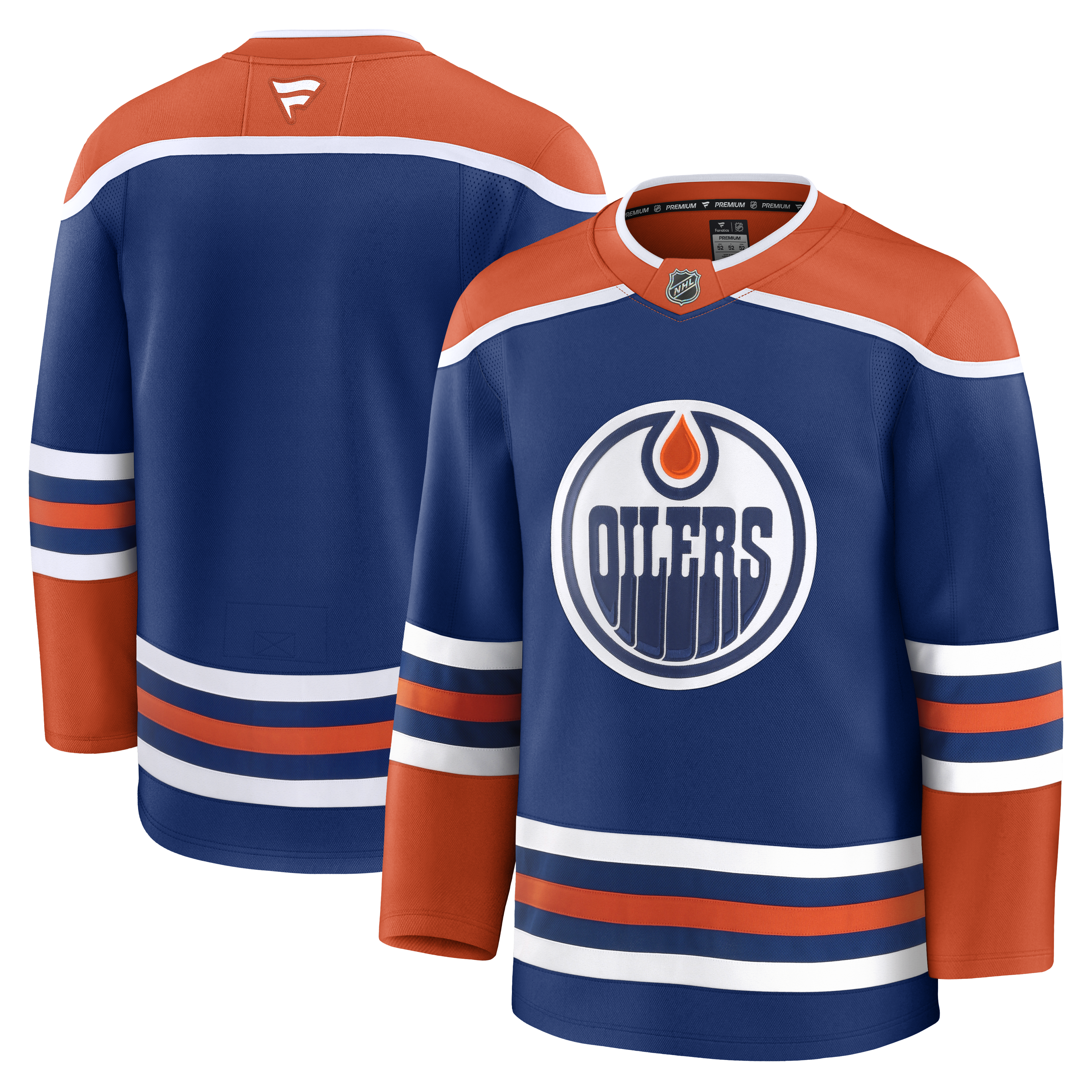 Edmonton Oilers Premium Jerseys - Blank