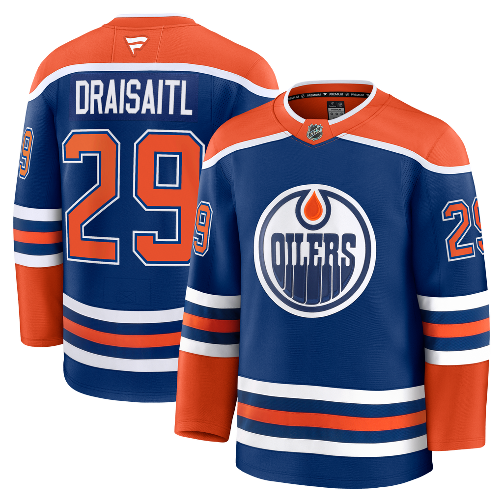 Leon Draisaitl Edmonton Oilers Home Premium Jersey