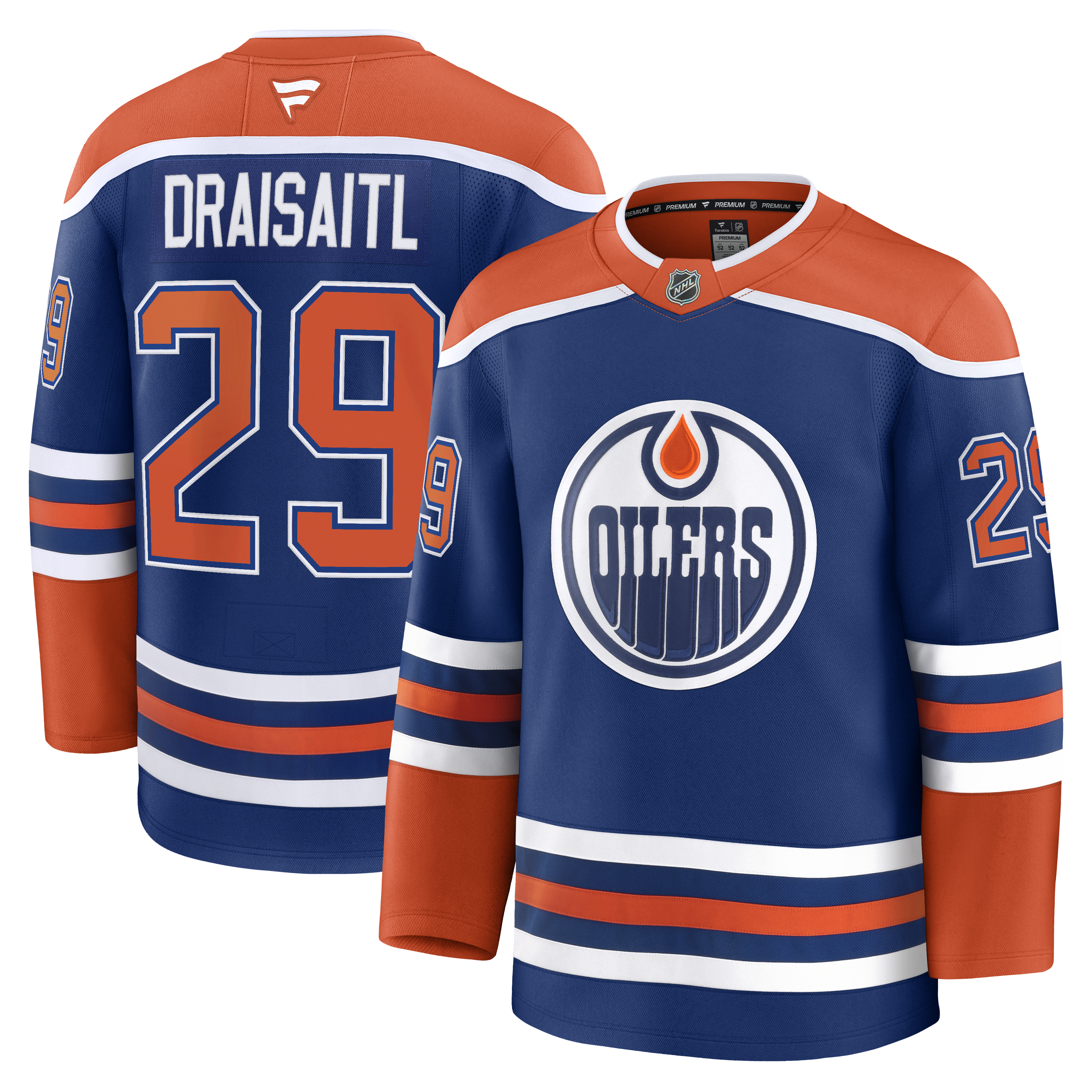 Leon Draisaitl Edmonton Oilers Home Premium Jersey