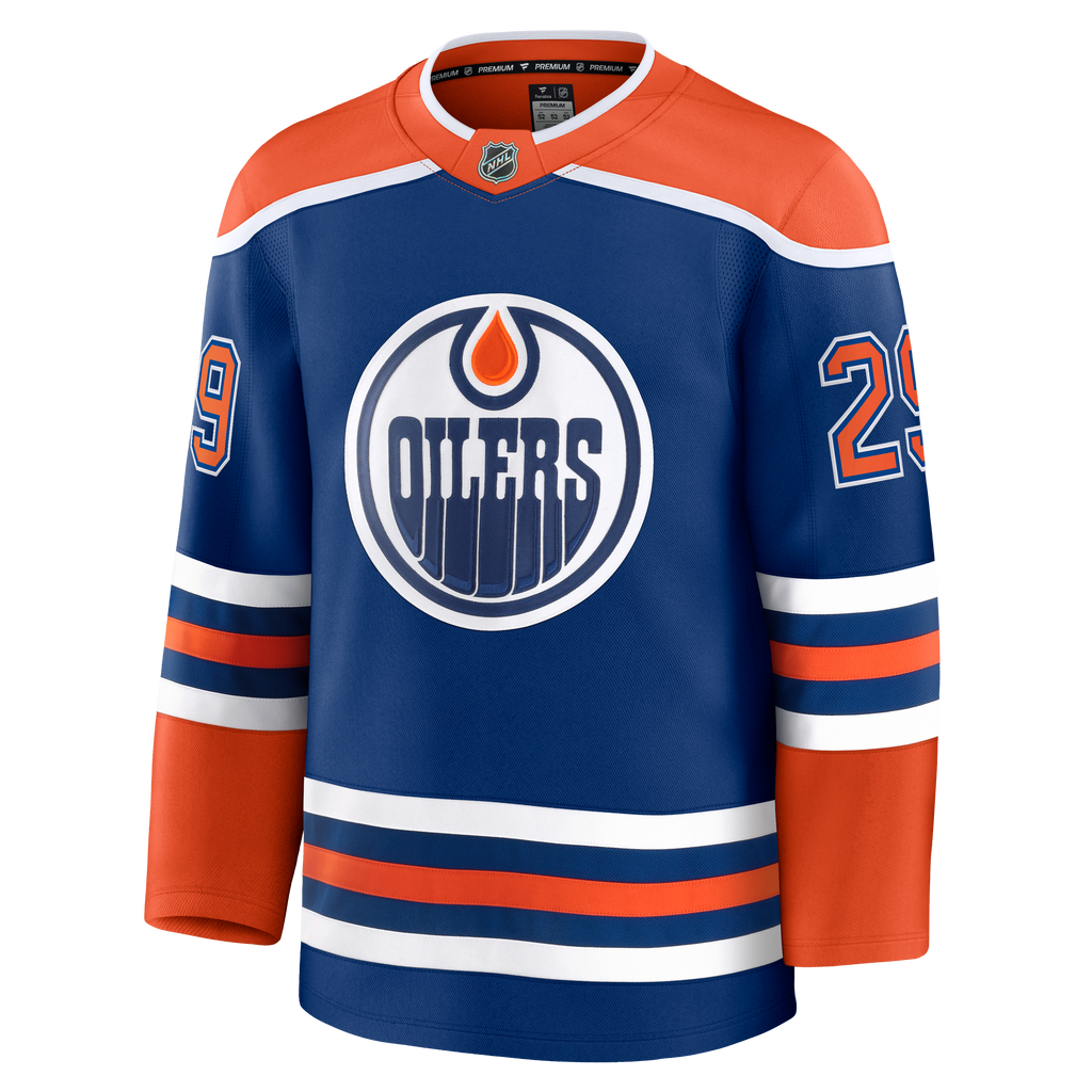 Leon Draisaitl Edmonton Oilers Home Premium Jersey