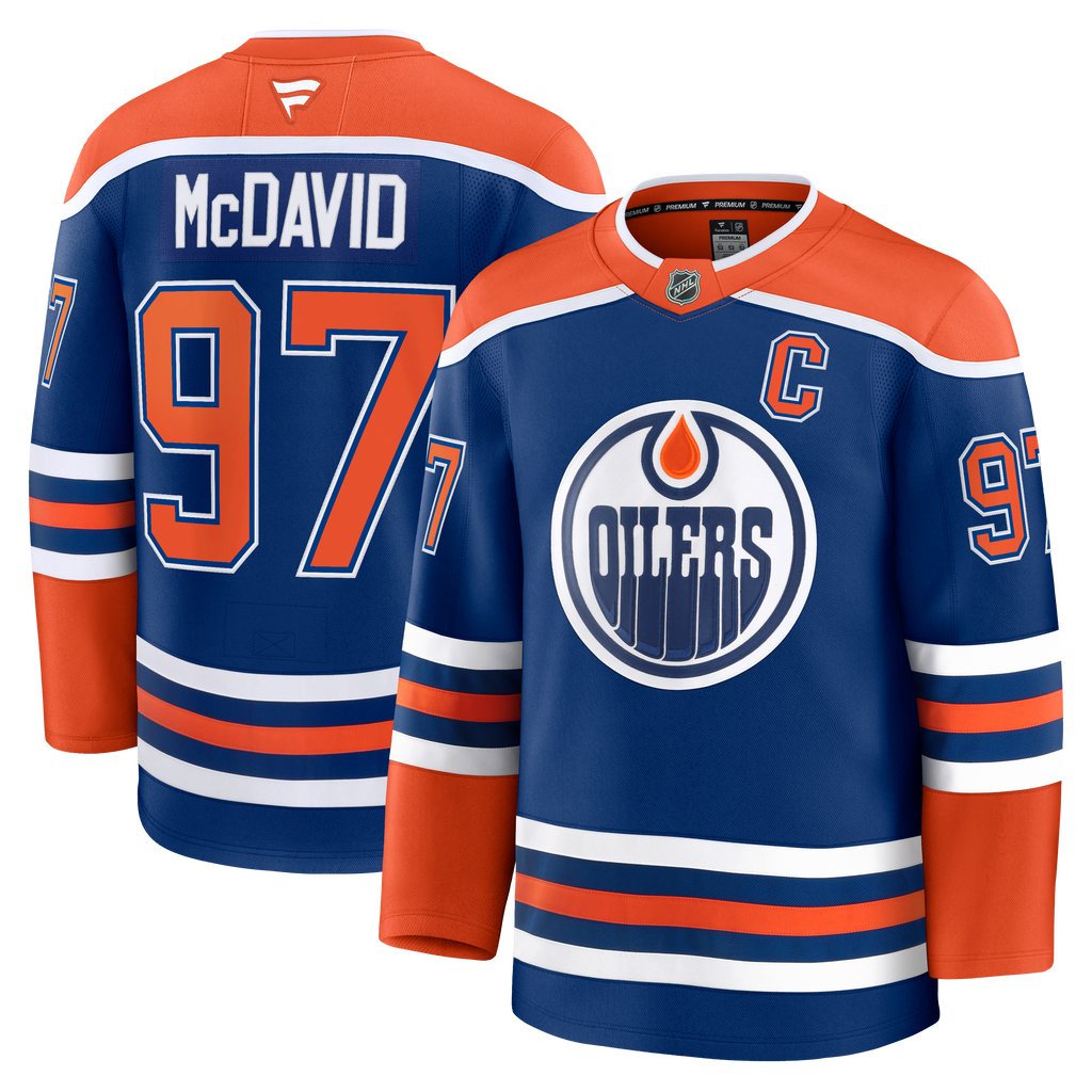 Fanatics Edmonton Oilers Home Premium Jersey - Connor McDavid