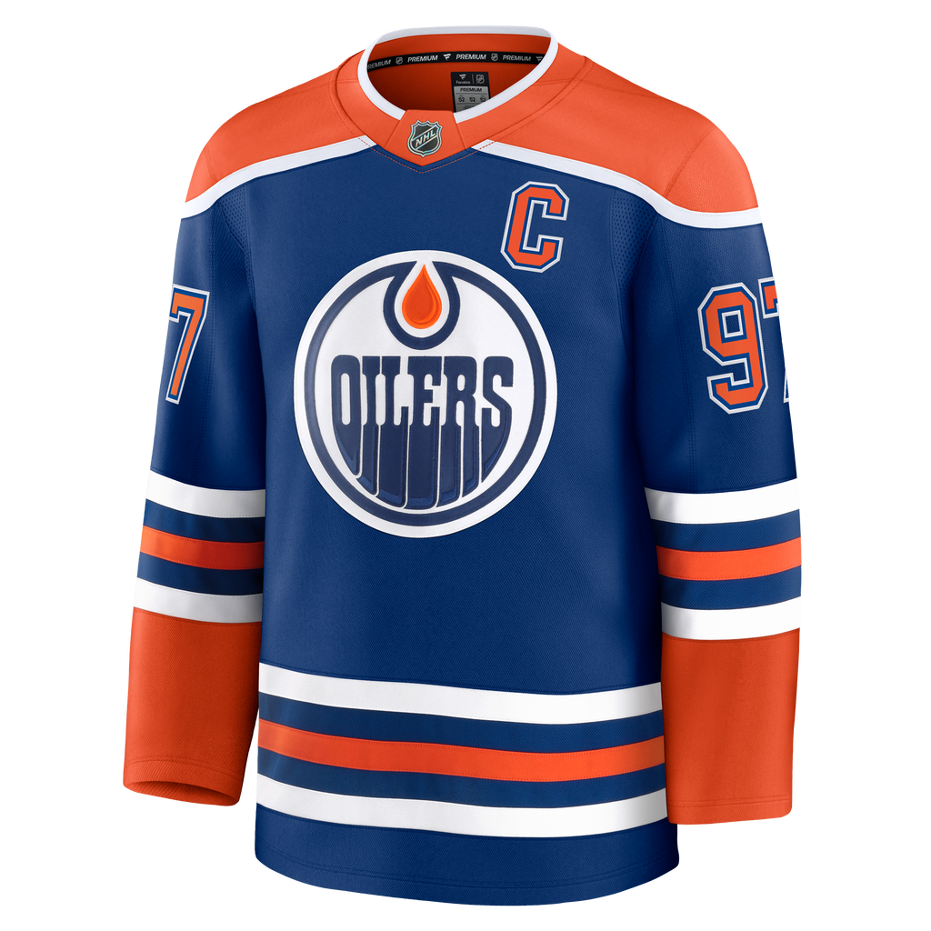 Fanatics Edmonton Oilers Home Premium Jersey - Connor McDavid