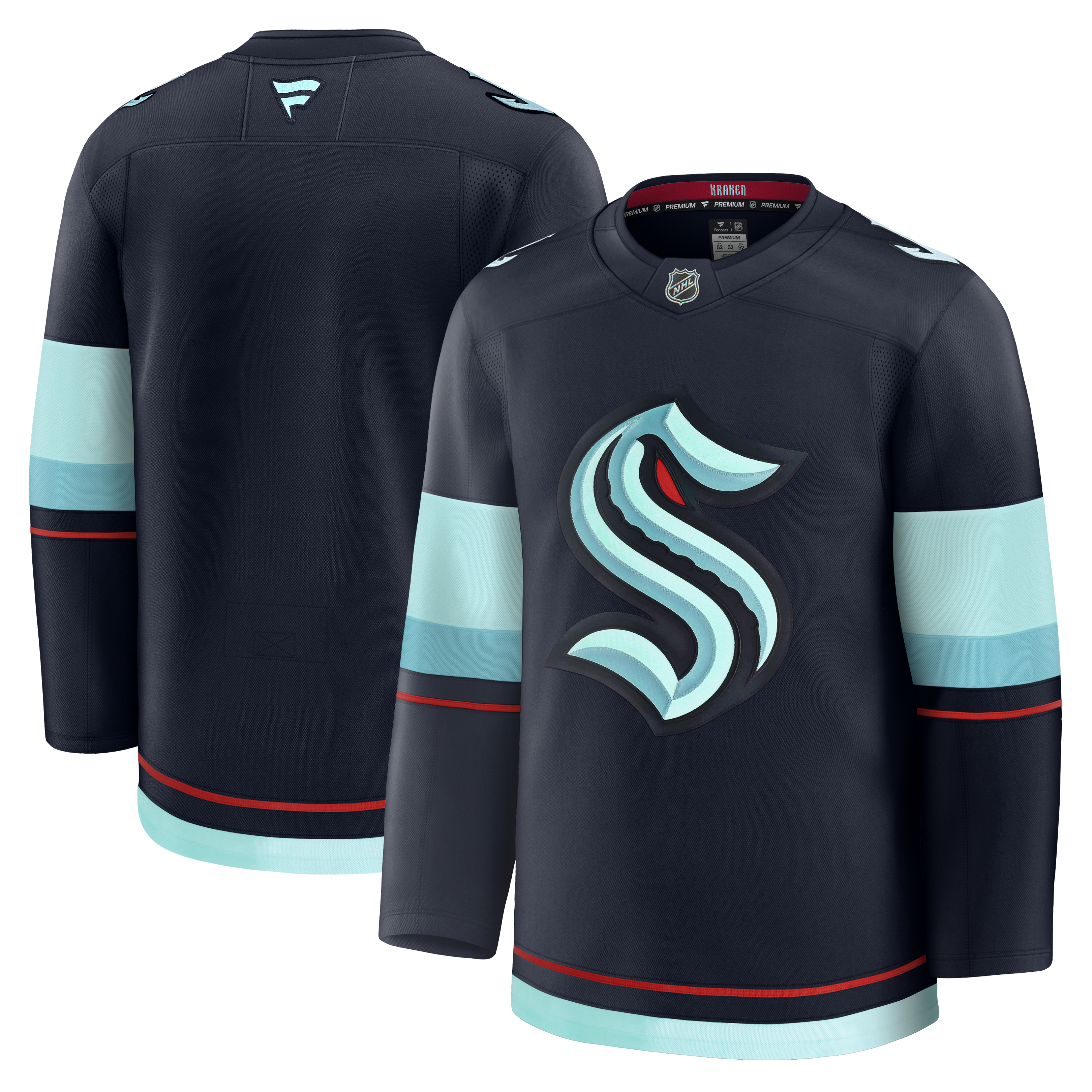 Seattle Kraken Premium Jerseys - Blank