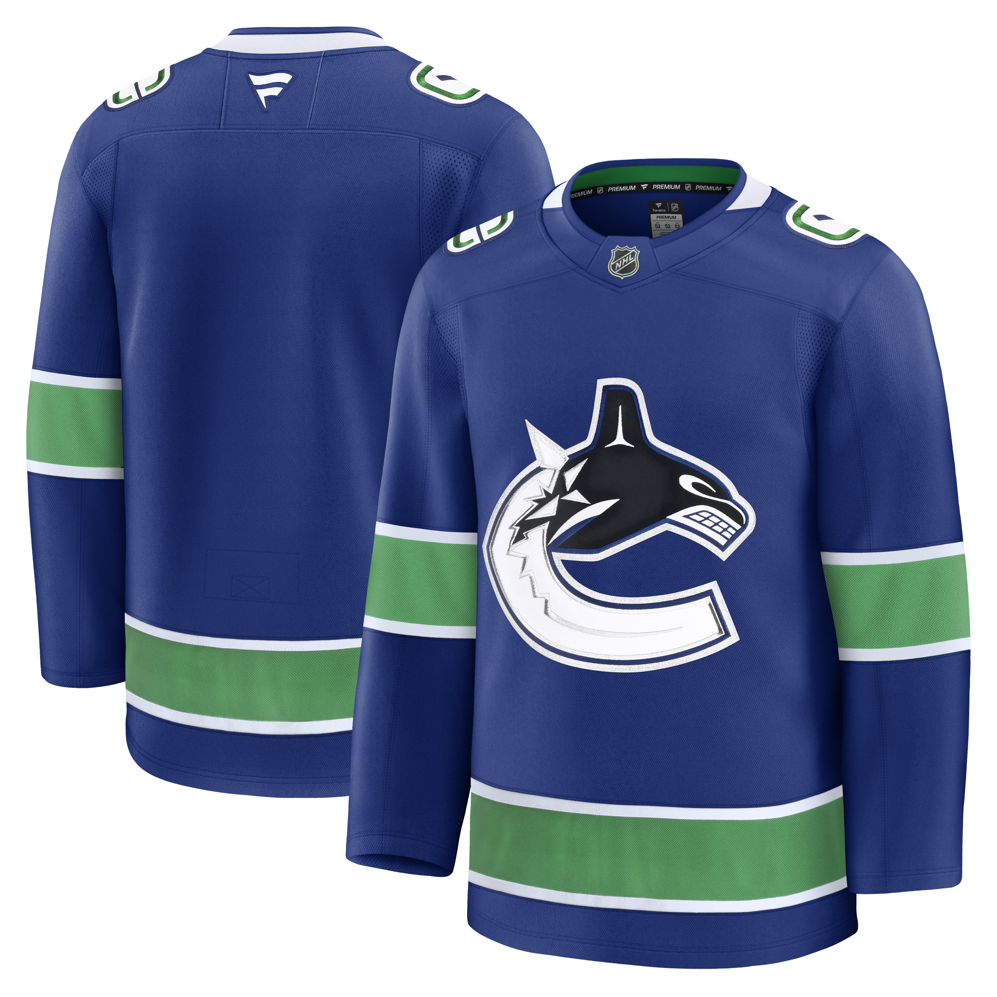 Vancouver Canucks Premium Home Jersey - Blank