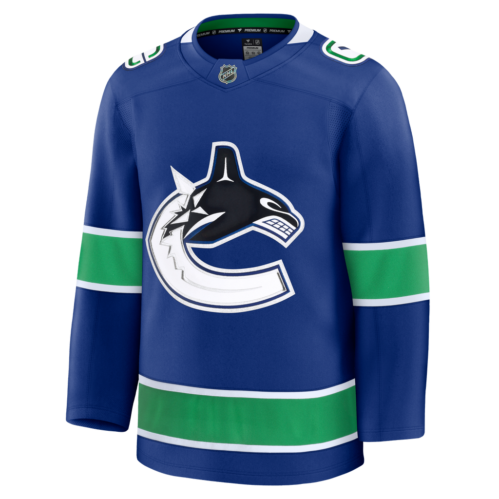 Vancouver Canucks Premium Home Jersey - Blank