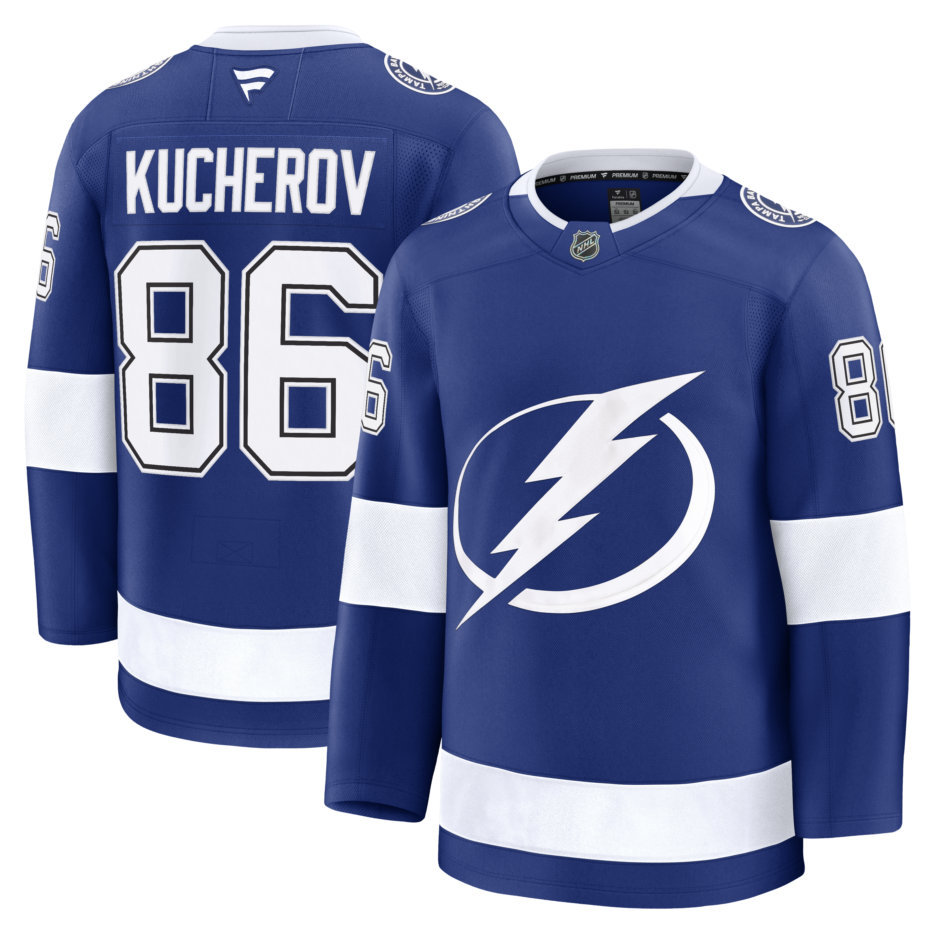 Fanatics Tampa Bay Lightning Nikita Kucherov Home Premium Jersey