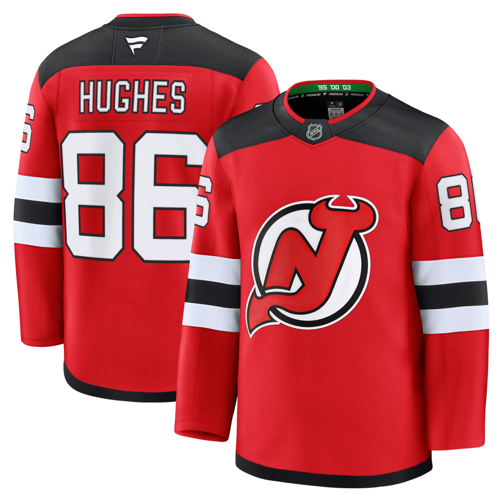 Jack Hughes New Jersey Devils Home Premium Jersey