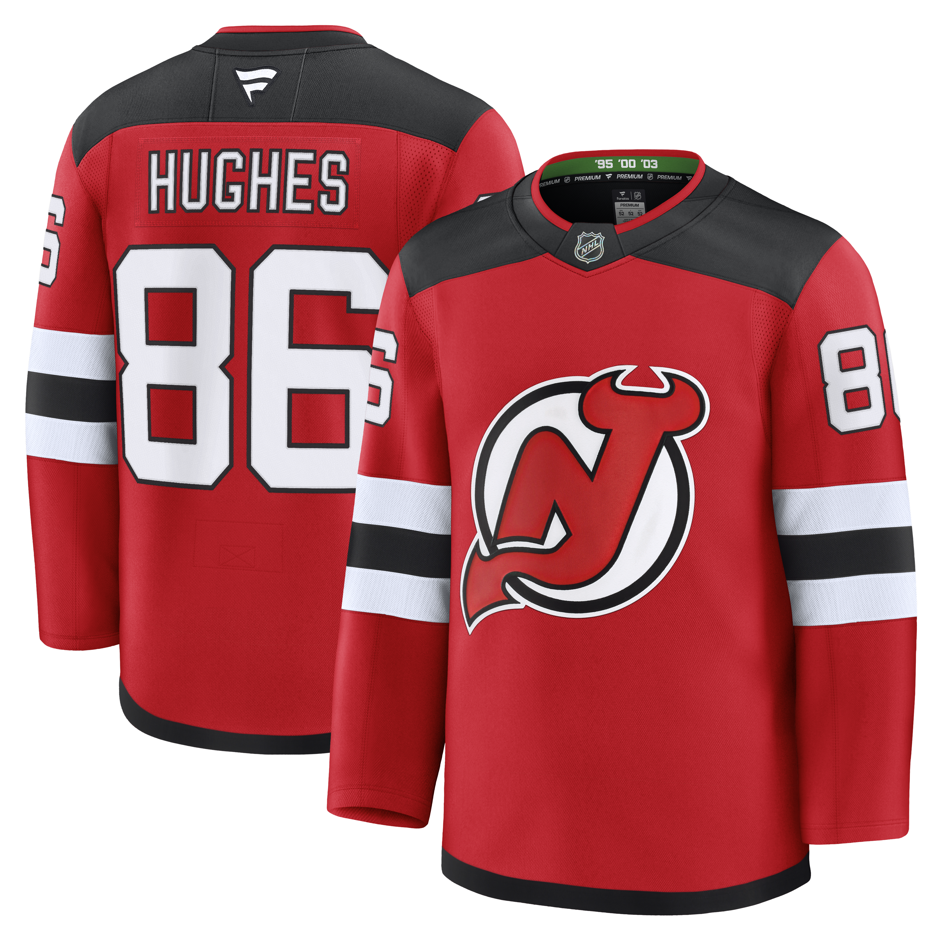 Jack Hughes New Jersey Devils Home Premium Jersey