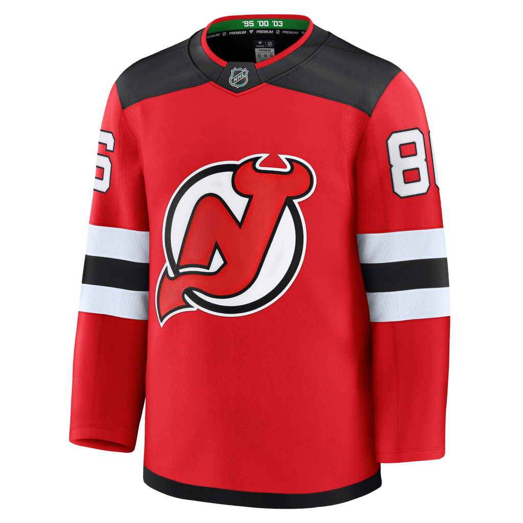 Jack Hughes New Jersey Devils Home Premium Jersey