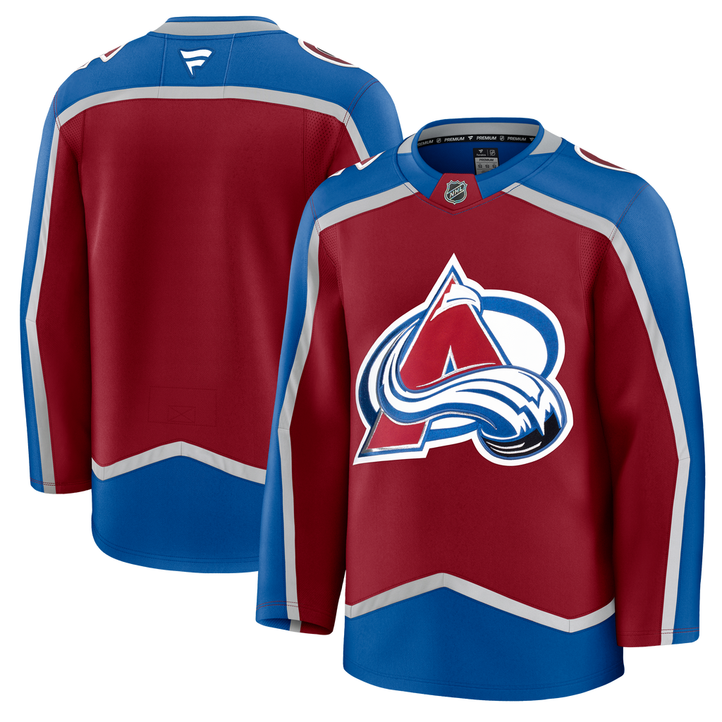 Colorado Avalanche Home Premium Jersey - Blank