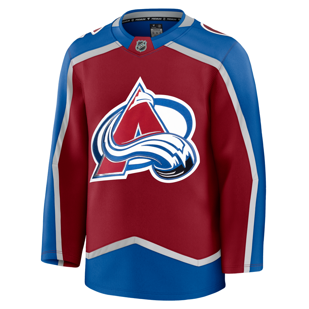 Colorado Avalanche Home Premium Jersey - Blank