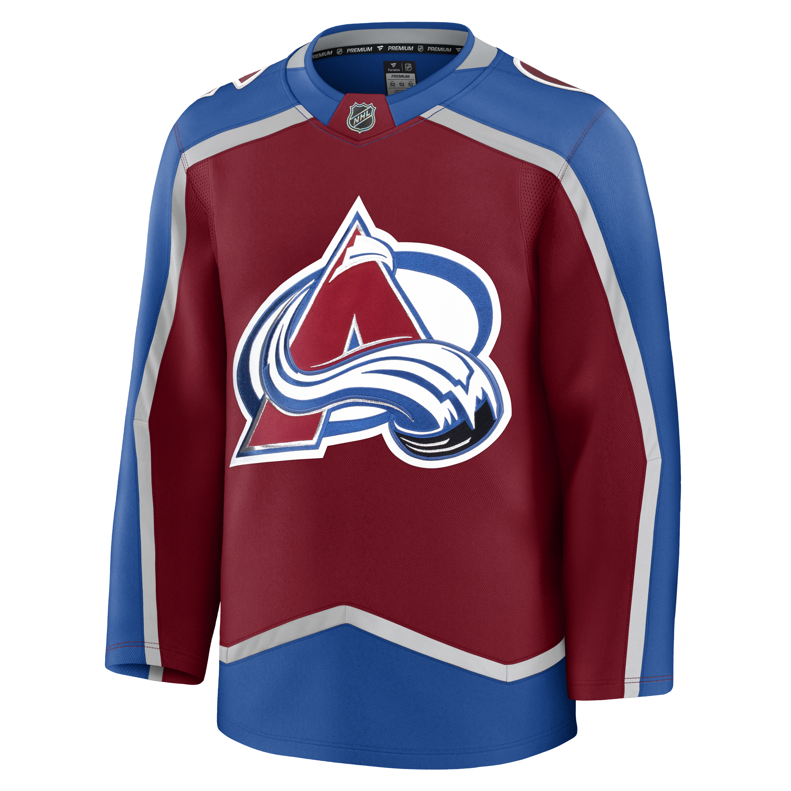 Colorado Avalanche Home Premium Jersey - Blank
