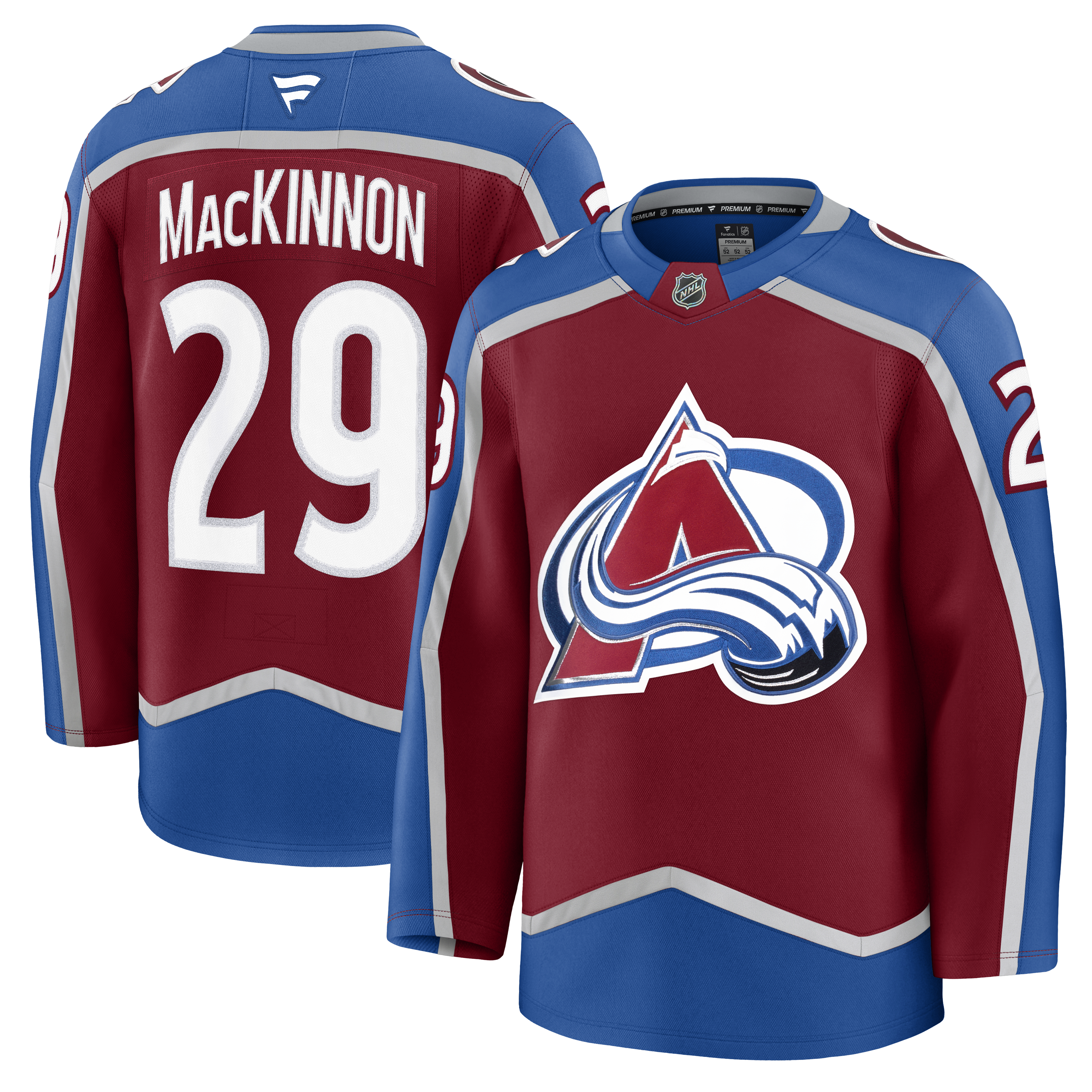 Nathan MacKinnon Colorado Avalanche Home Premium Jersey