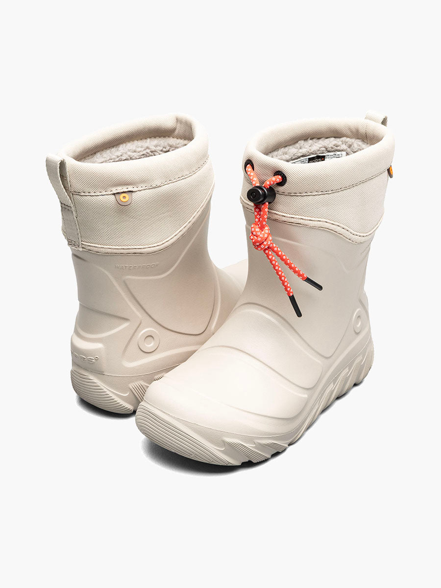 Bogs Kids' Boga Boot - Oatmeal - pair