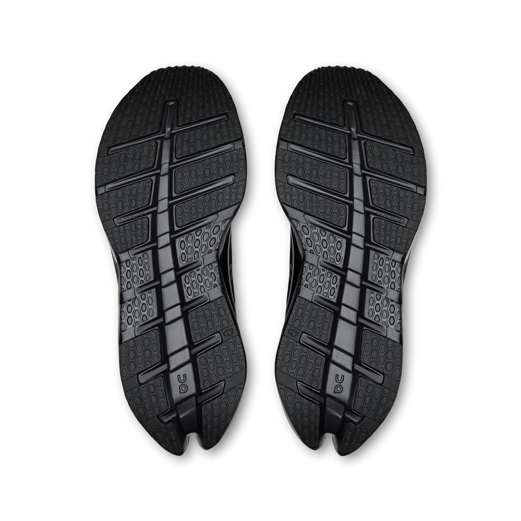 On Cloudrunner 3 Black/Black outsole