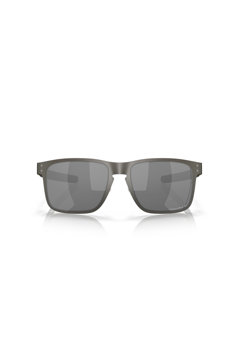Oakley Holbrook Metal Matte Gunmetal Prizm Black Polarized front