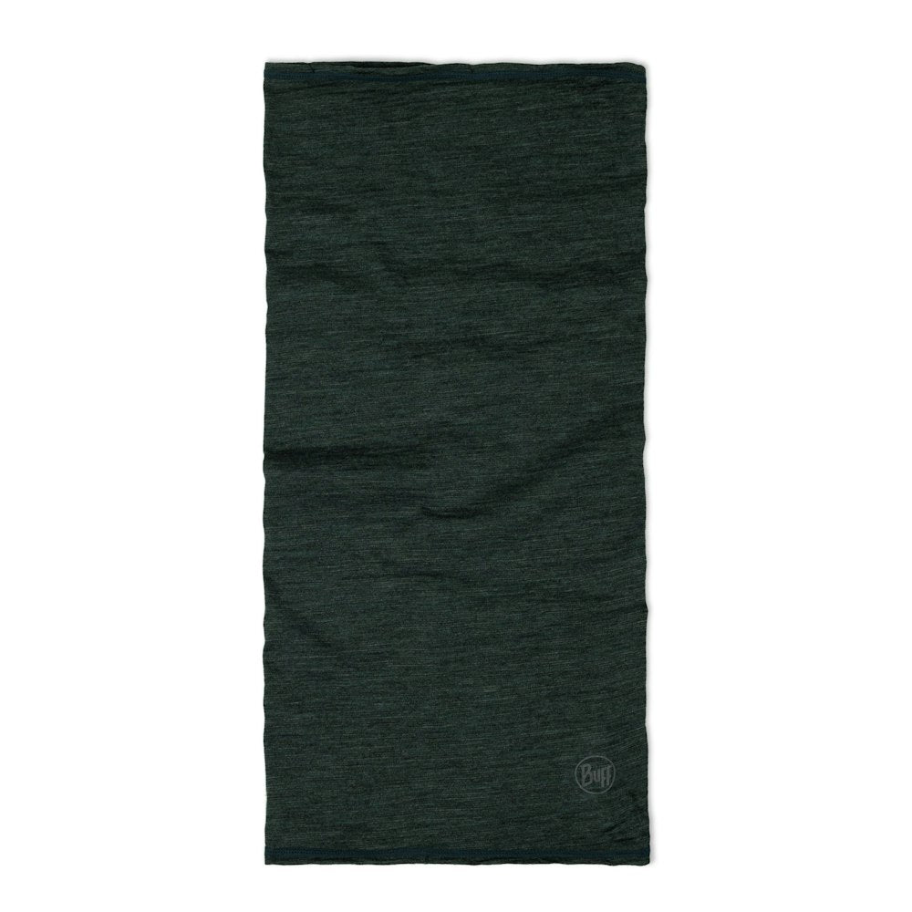 Buff Lightweight Merino Wool Neckwear - Forest - Forest, flat