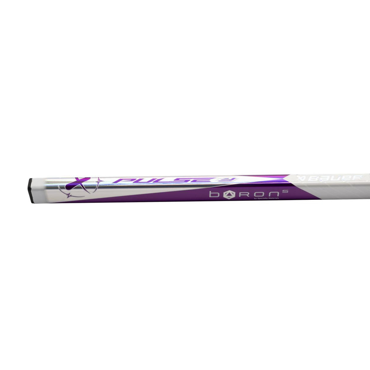 Bauer Junior Pulse2 Hockey Stick - White - 2026 — shaft graphic