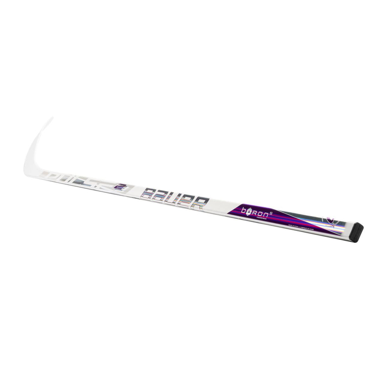 Bauer Senior Pulse2 Hockey Stick - White - 2026 — angled view